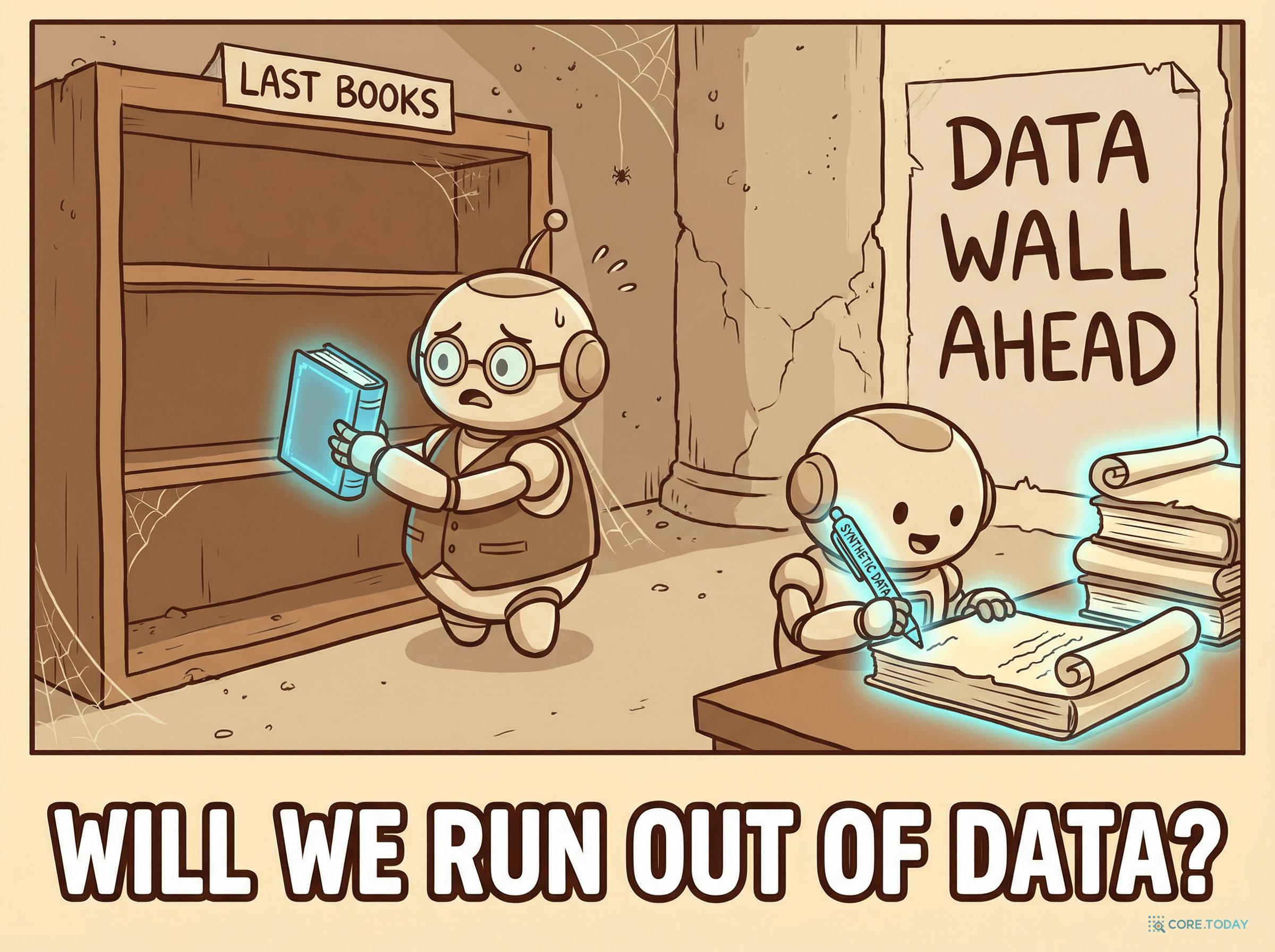 데이터 고갈 문제와 합성 데이터의 부상