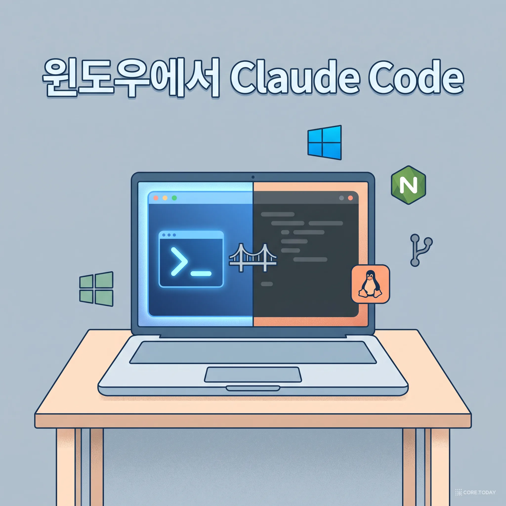 윈도우에서 Claude Code