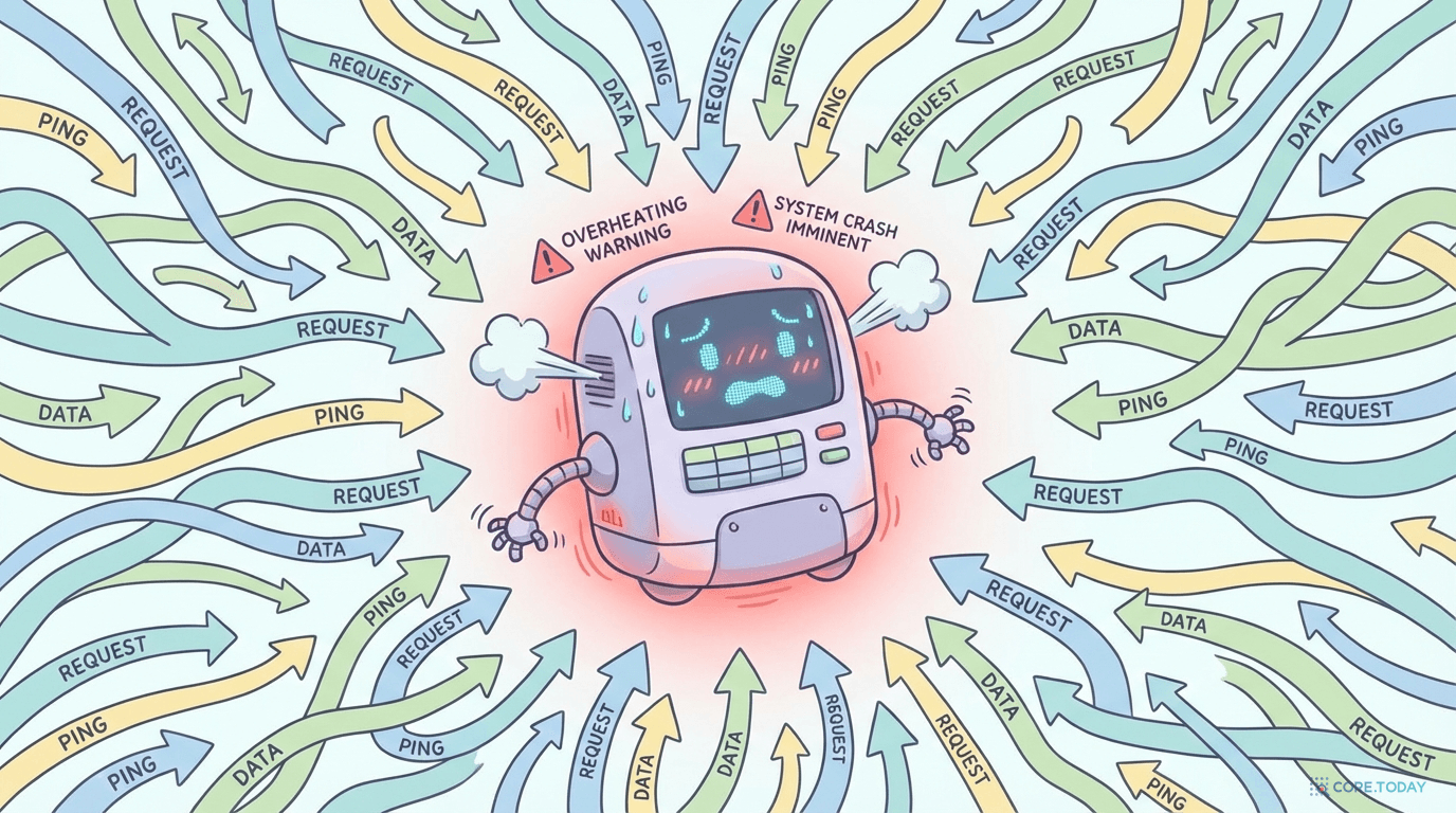 수많은 요청과 데이터가 쏟아지는 가운데, 모든 활동이 기록되고 있다