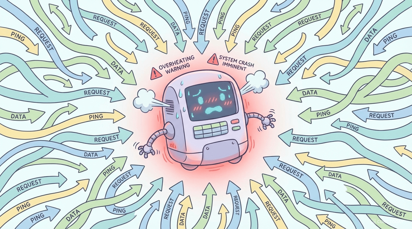 수많은 요청과 데이터가 쏟아지는 가운데, 모든 활동이 기록되고 있다