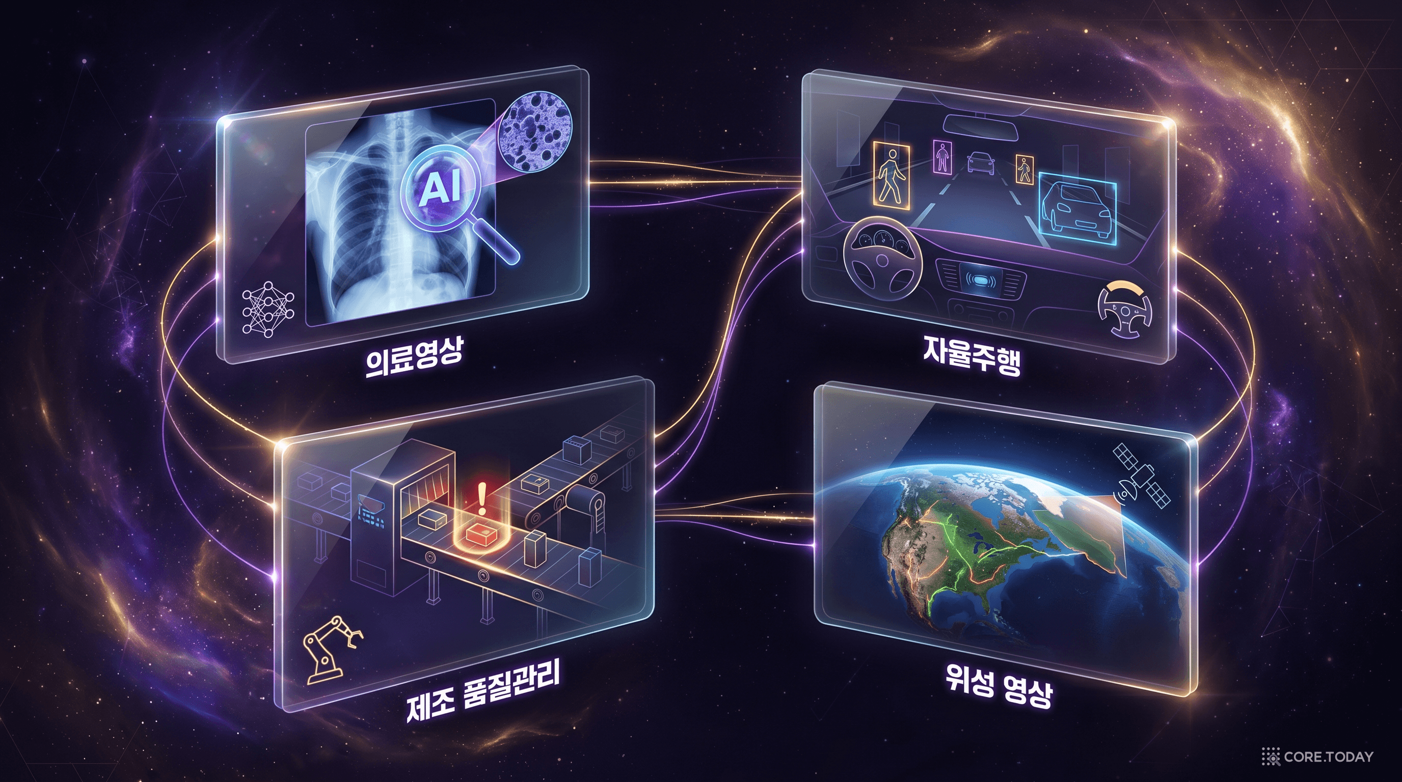 CNN의 실전 활용 — 의료영상·자율주행·제조 품질관리·위성 영상 등 전방위에 스며들었다