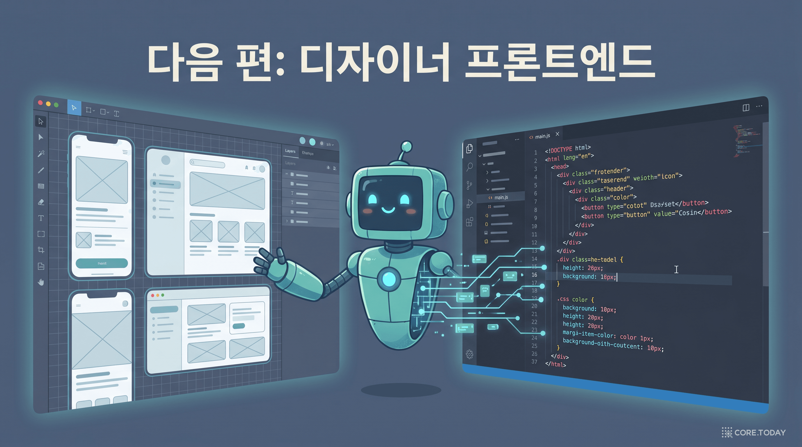 다음 편 예고 — 디자이너·프론트엔드 워크플로우