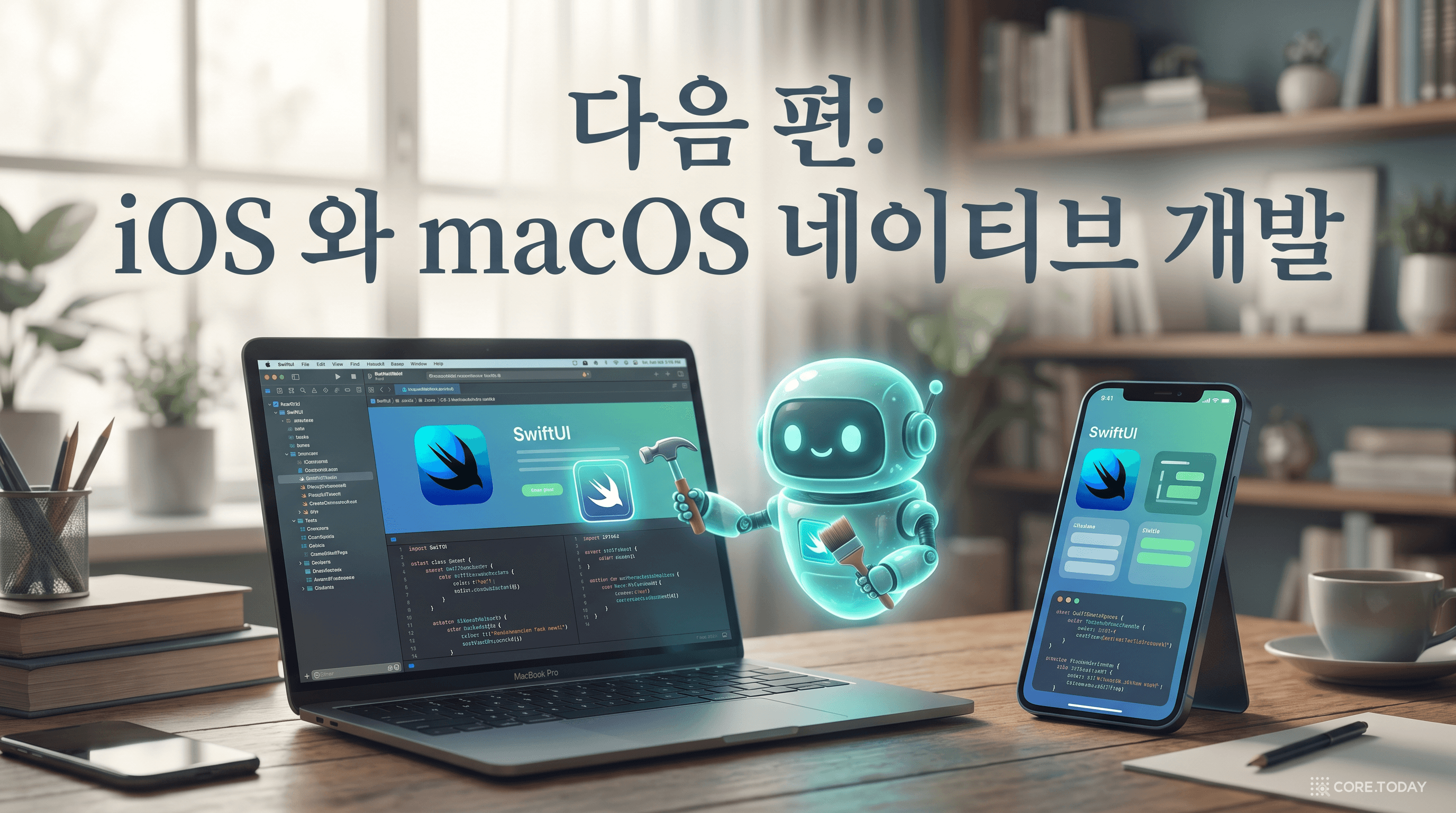 다음 편 예고 — iOS·macOS 네이티브 개발