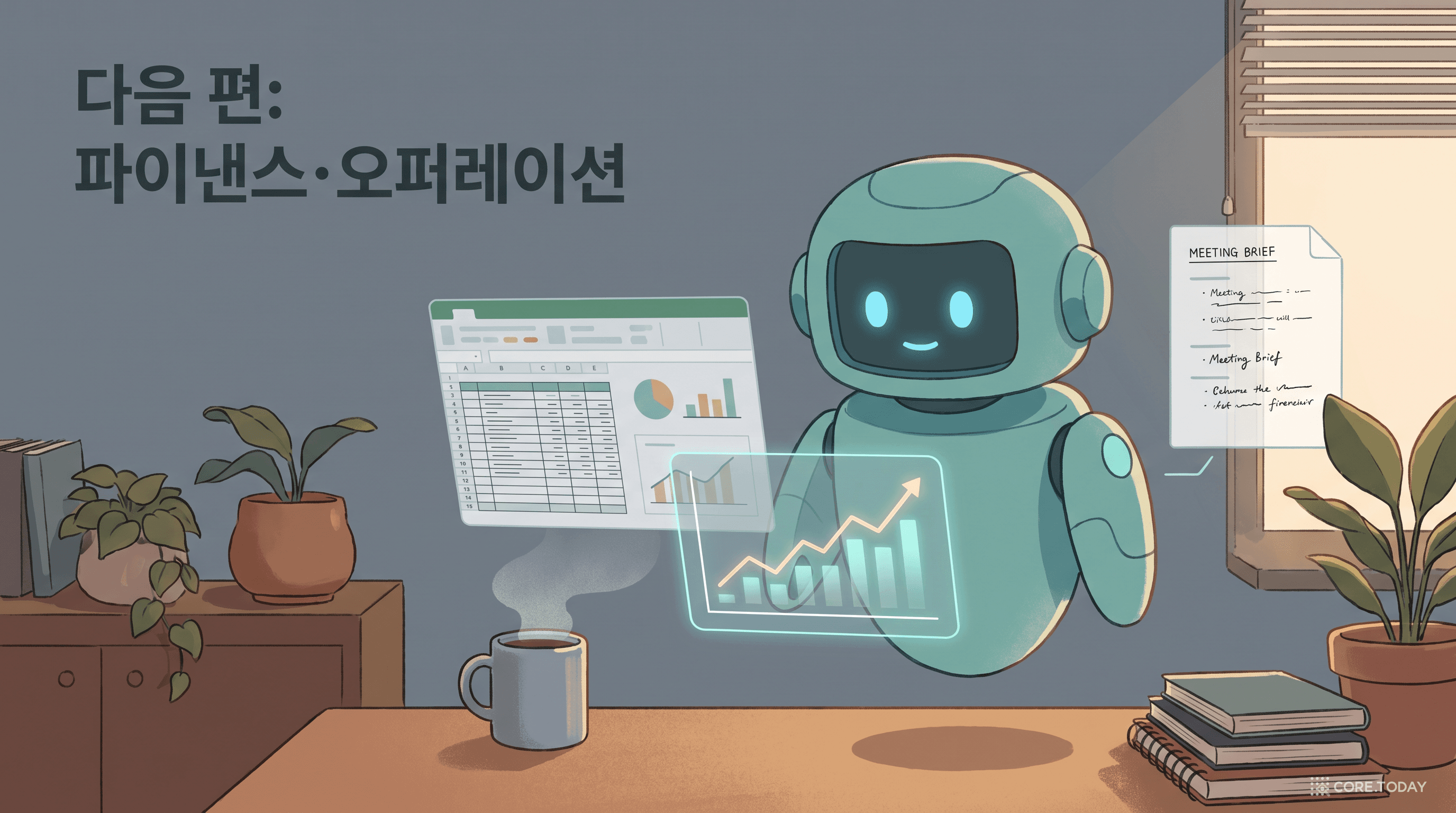 다음 편 예고 — 파이낸스·오퍼레이션