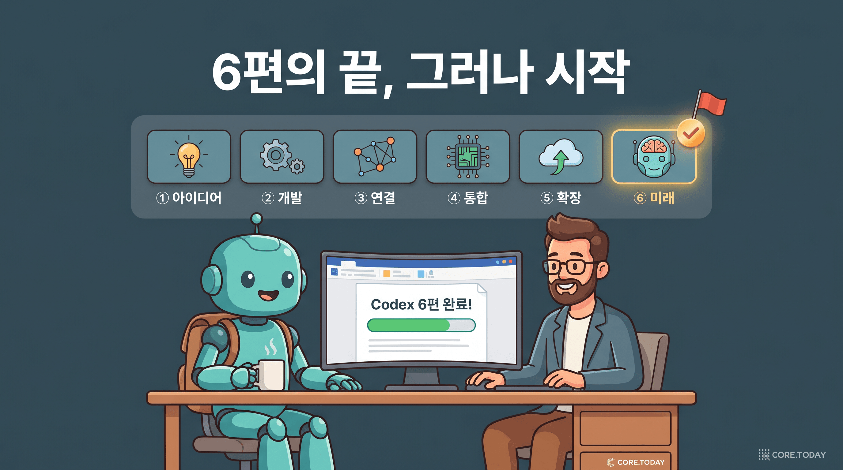 시리즈 피날레 — 코드 자동완성에서 디지털 동료로