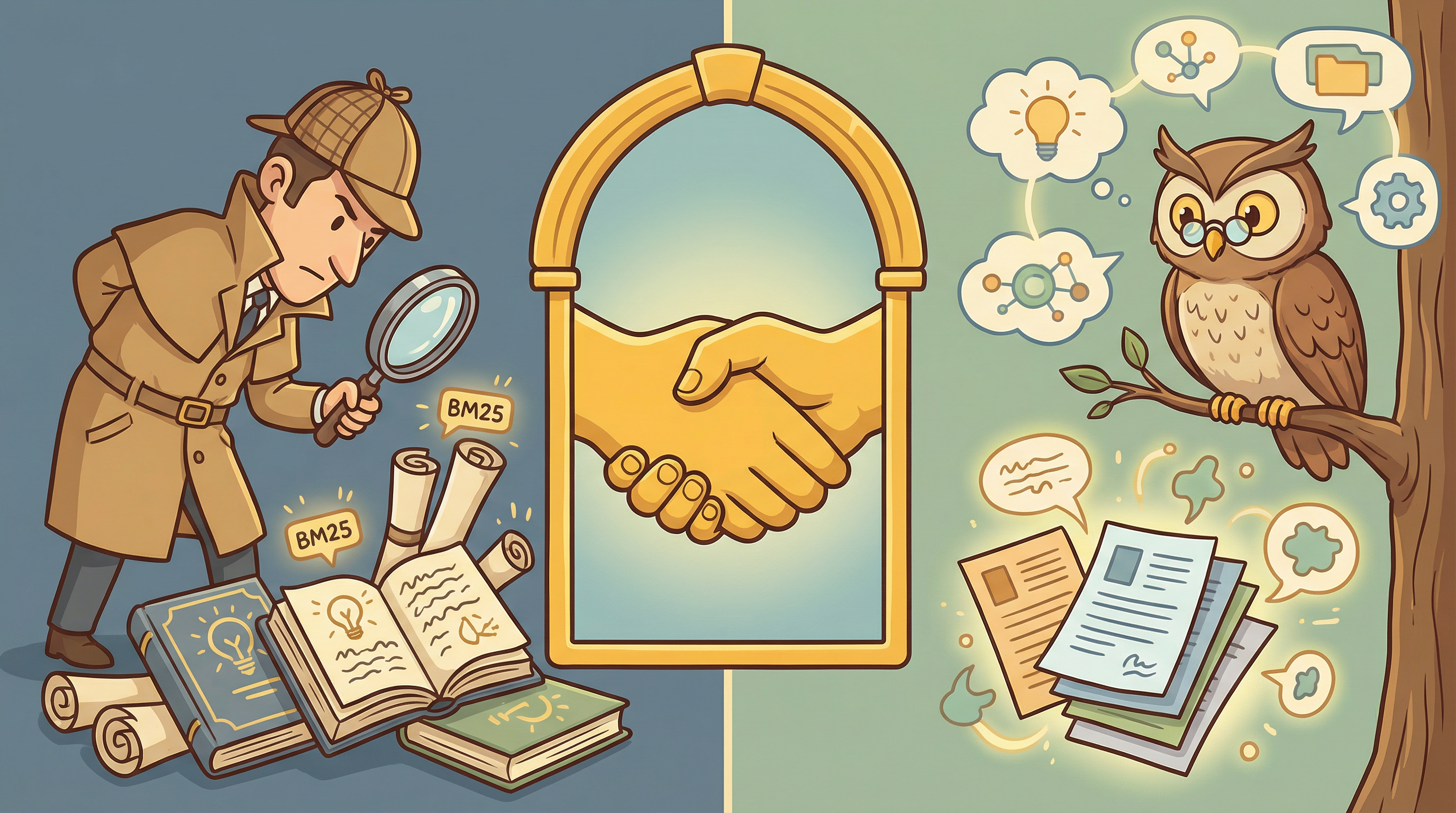 BM25와 임베딩의 협업