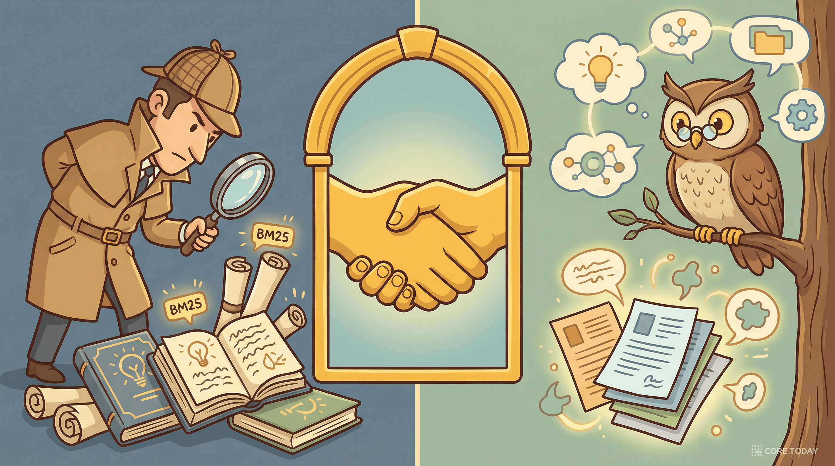 BM25와 임베딩의 협업