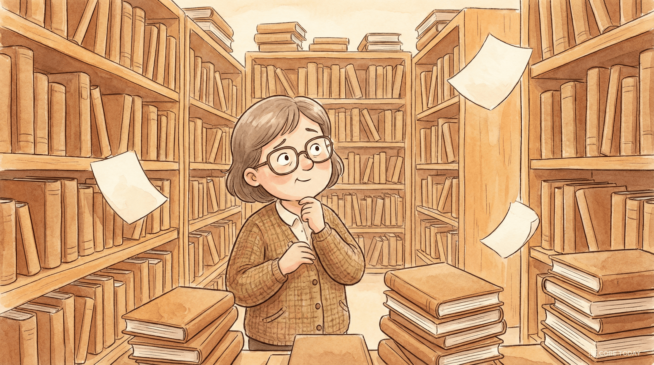 도서관에서 표지가 사라진 책들