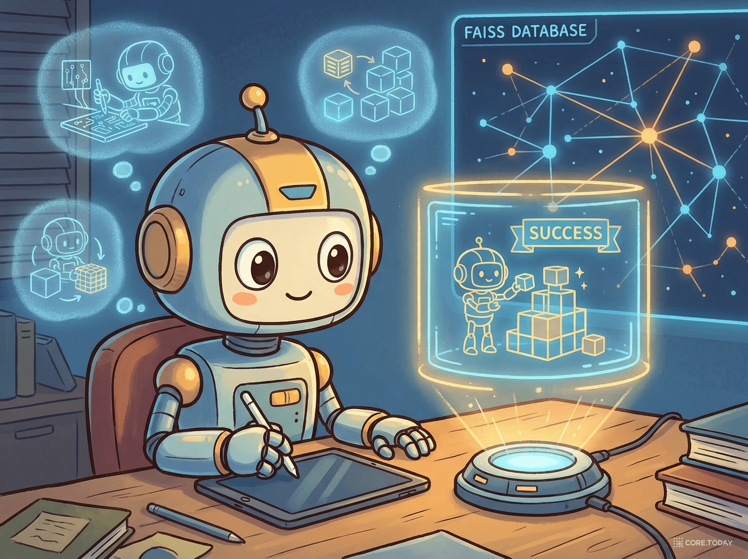 과거 성공 경험을 기억하고 재활용하는 디지털 직원