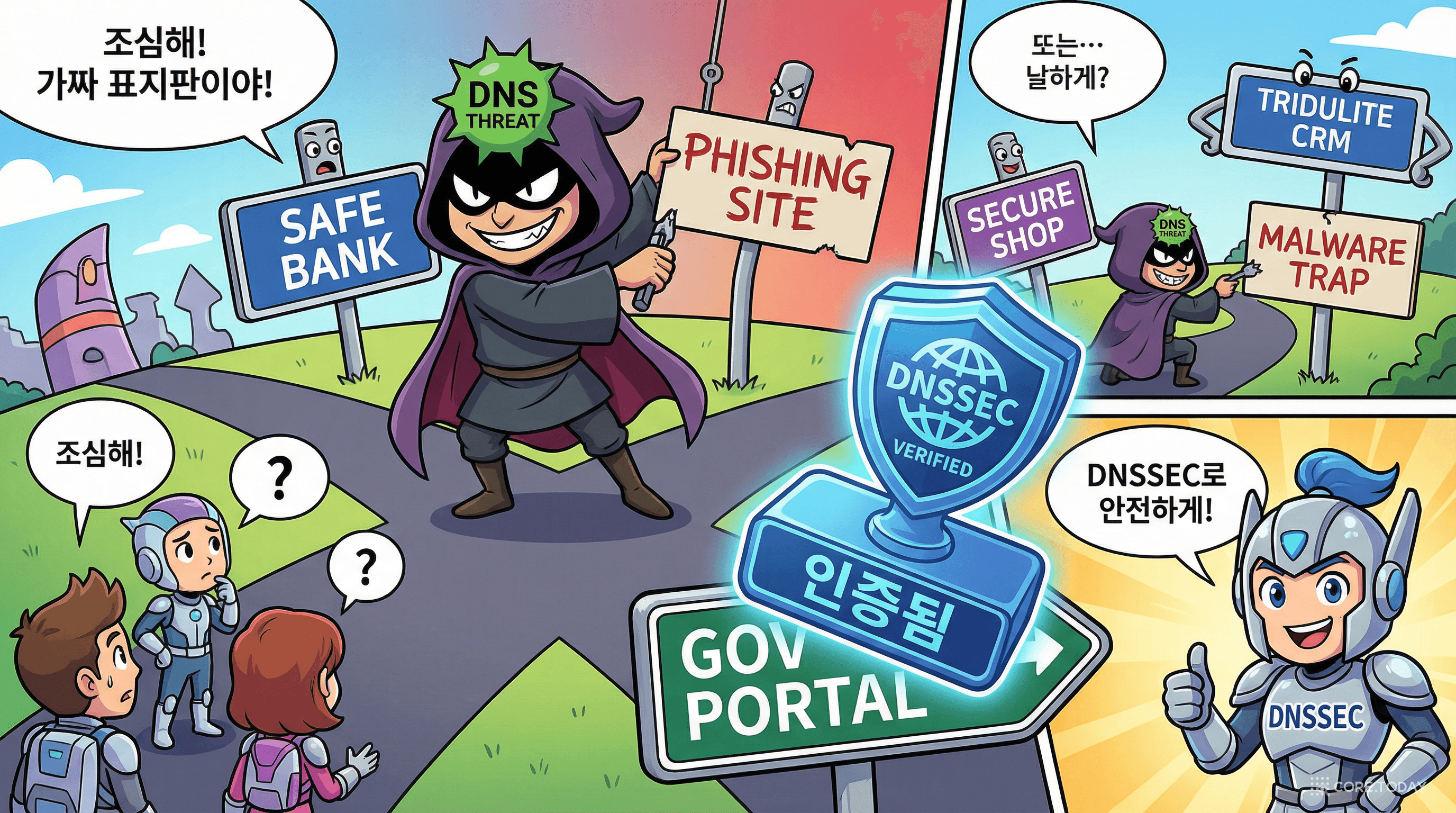 DNS 쿼리를 해커로부터 지키는 방패 수호자