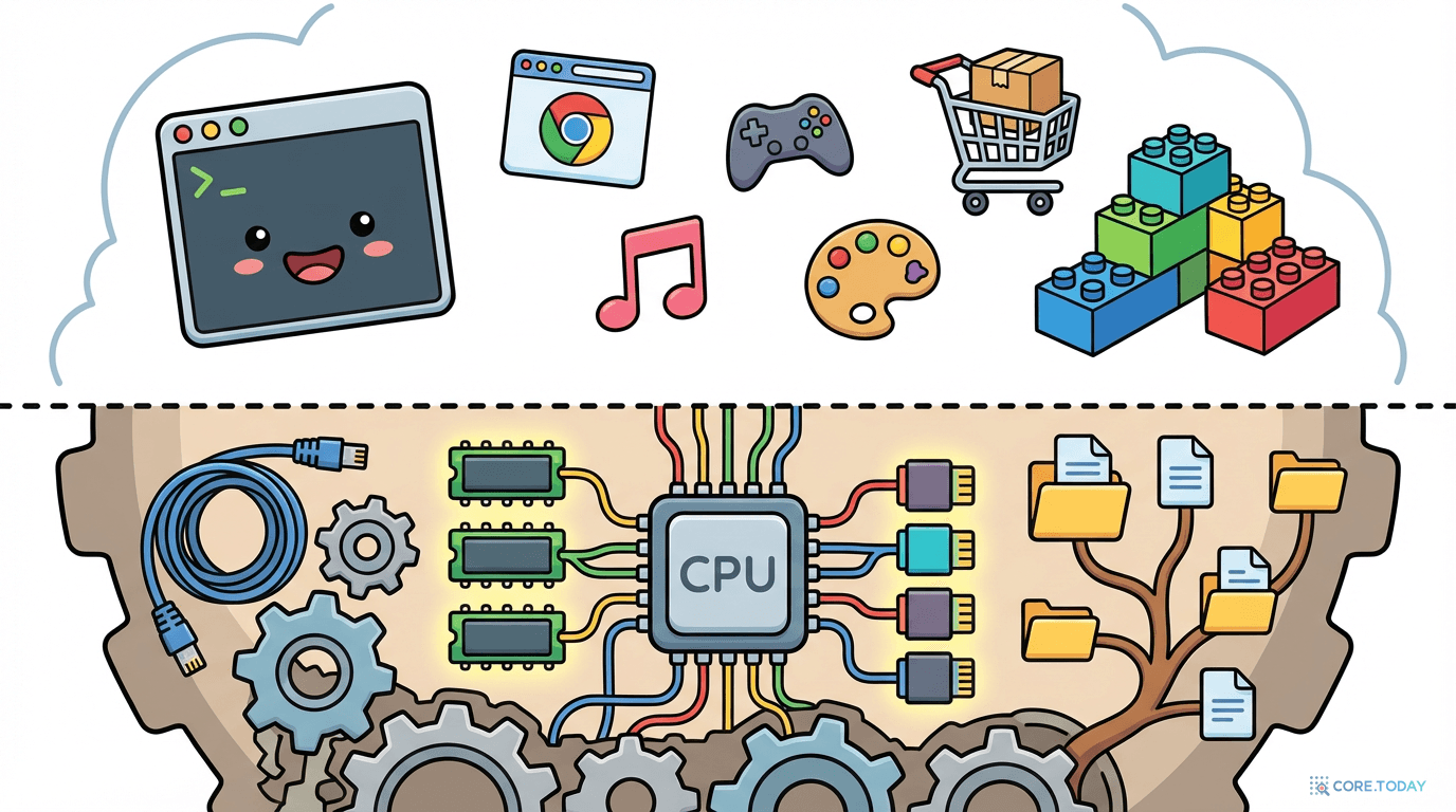 Linux OS 해부도 — 커널과 유저랜드