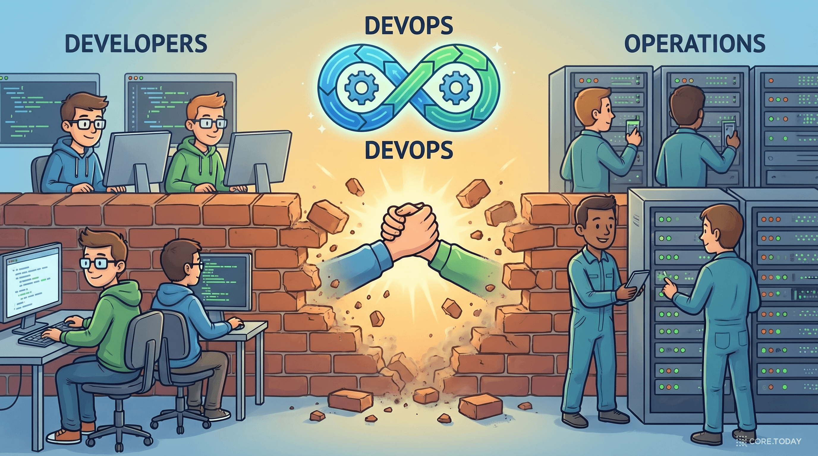 DevOps의 벽 허물기 — Dev와 Ops의 협업 혁명