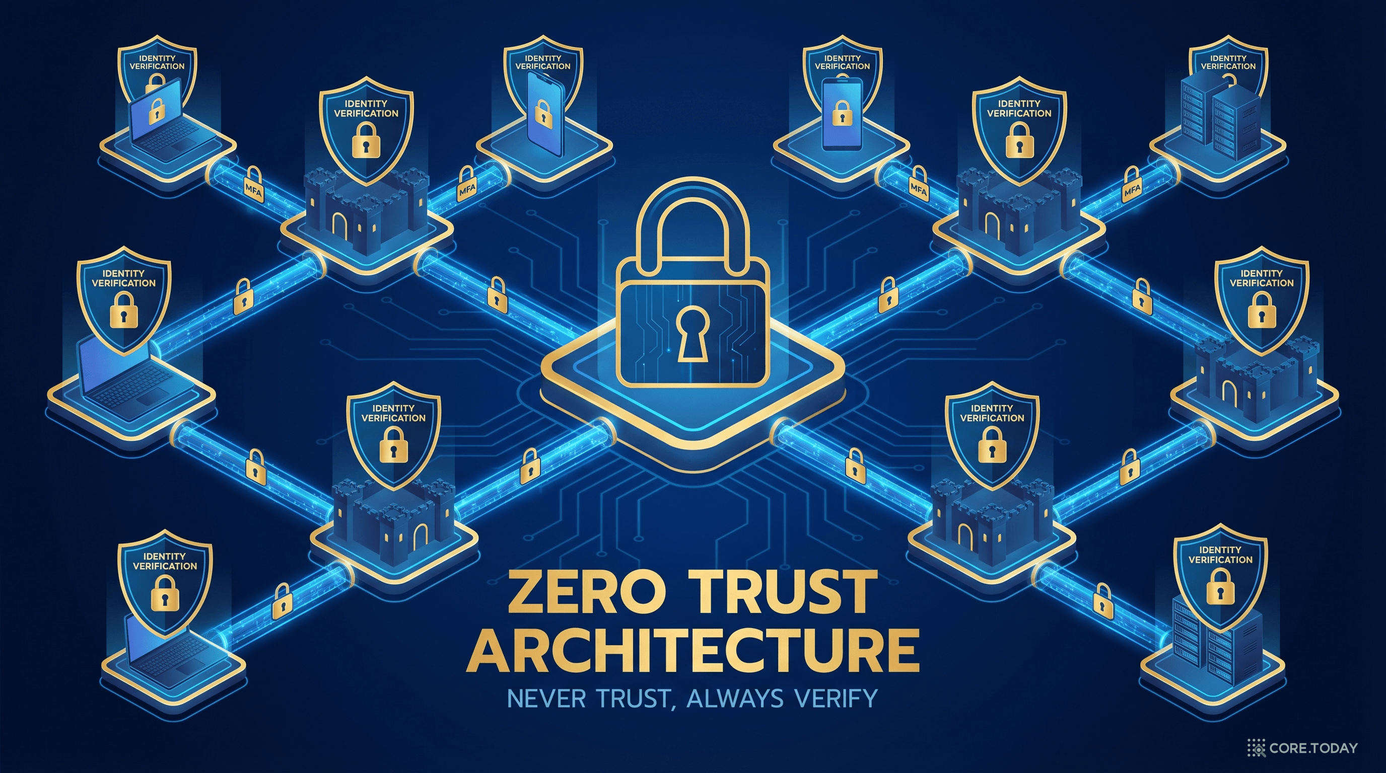 Zero Trust 아키텍처 — 신뢰하지 말고, 항상 검증하라