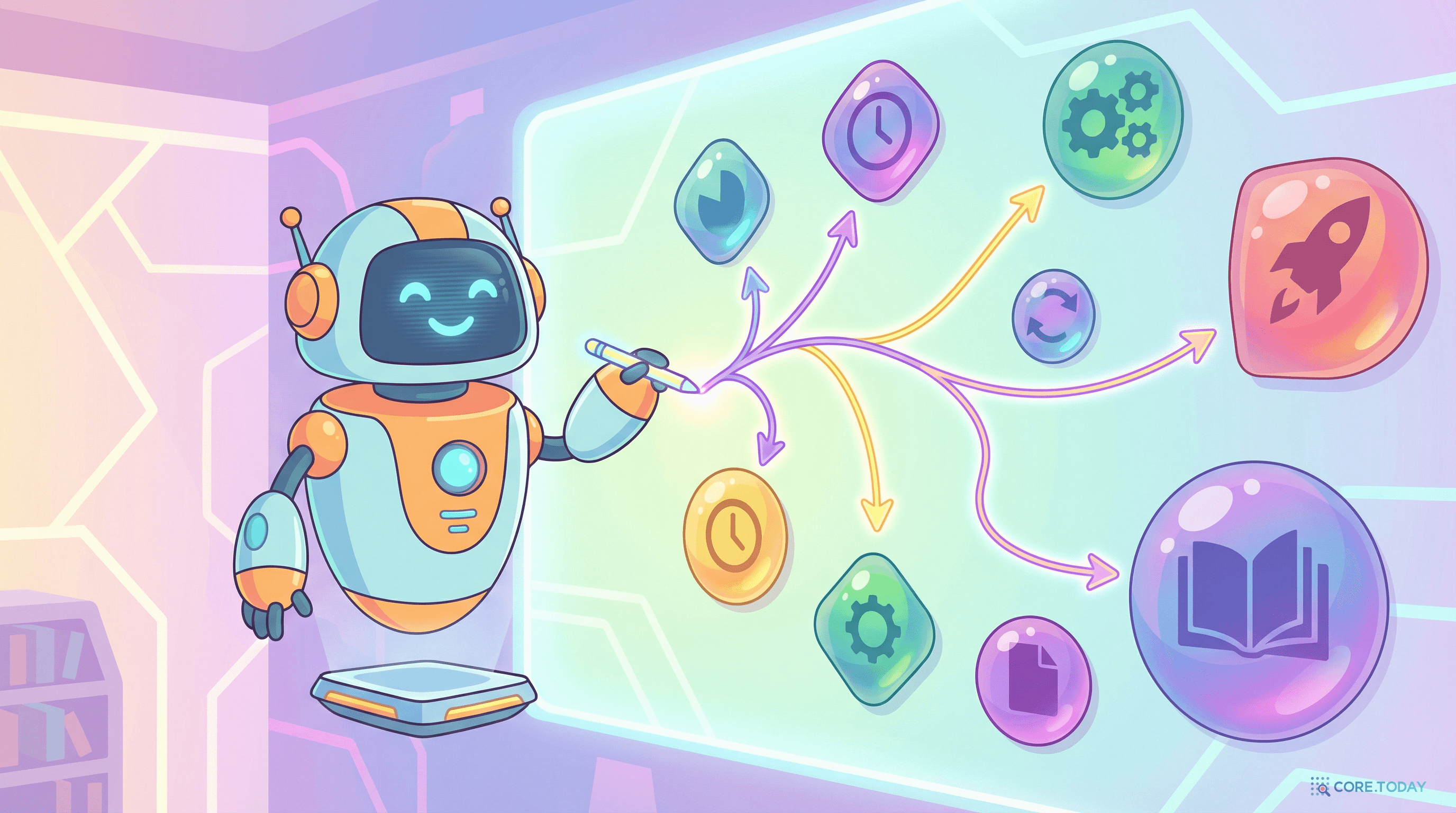 EKG를 구축하는 AI 로봇