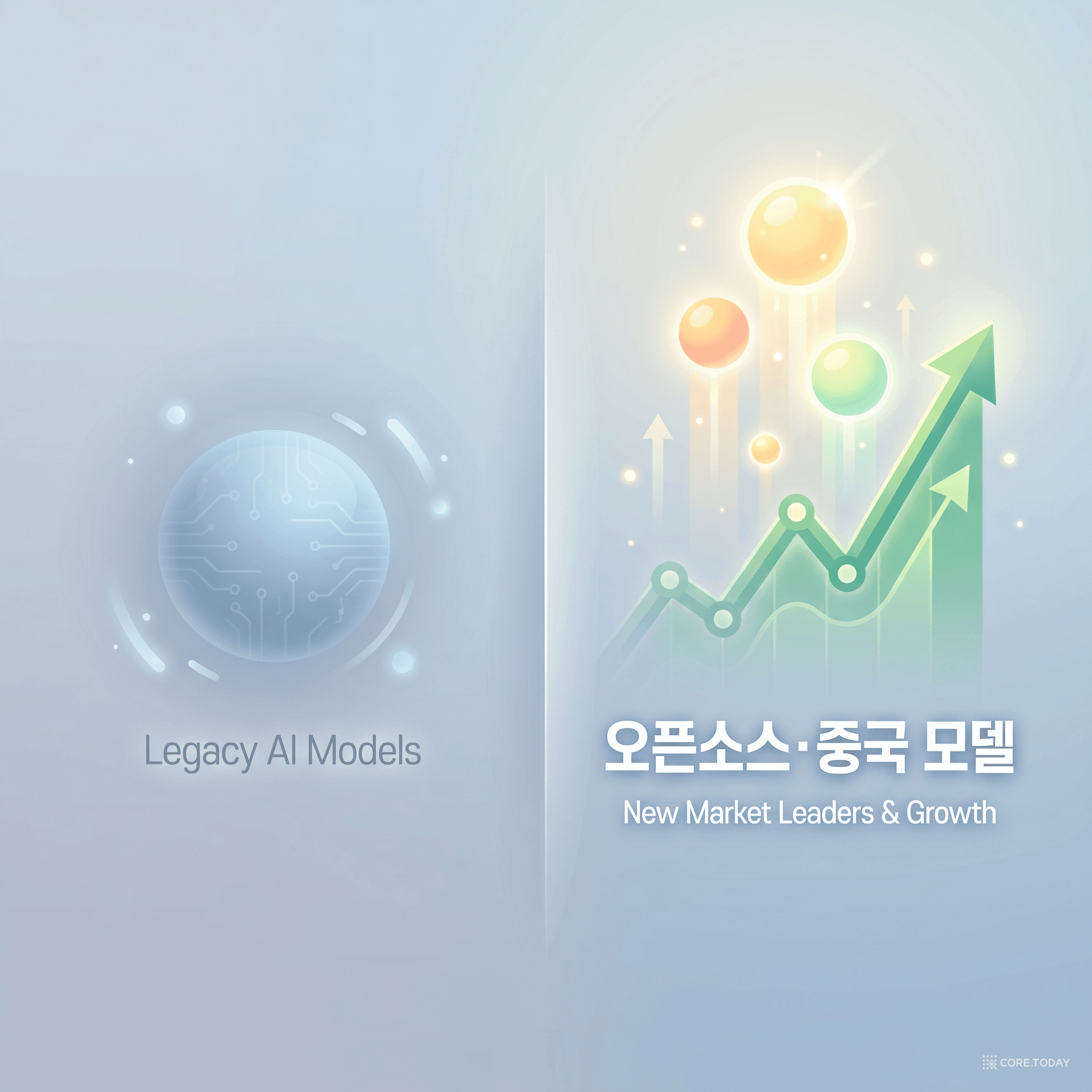 최대 수혜자는? — 중국·오픈소스로의 이동