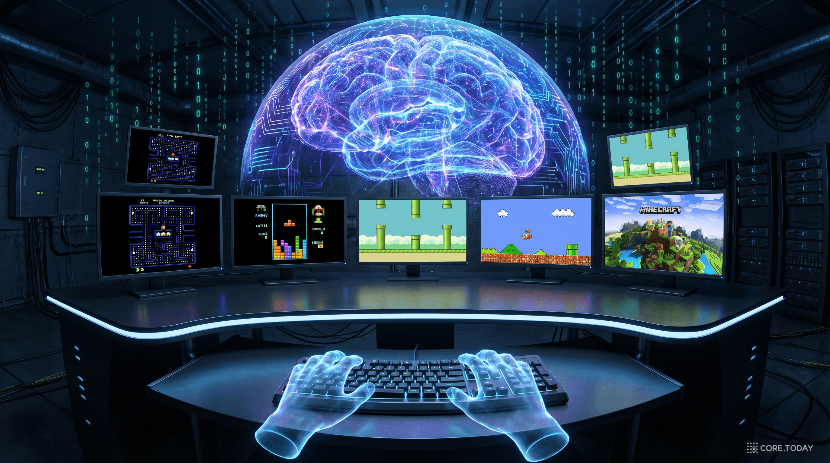 AI가 게임을 하는 모습 — 복잡한 신경망을 가졌지만 단순한 게임도 어려워하는 AI의 현실