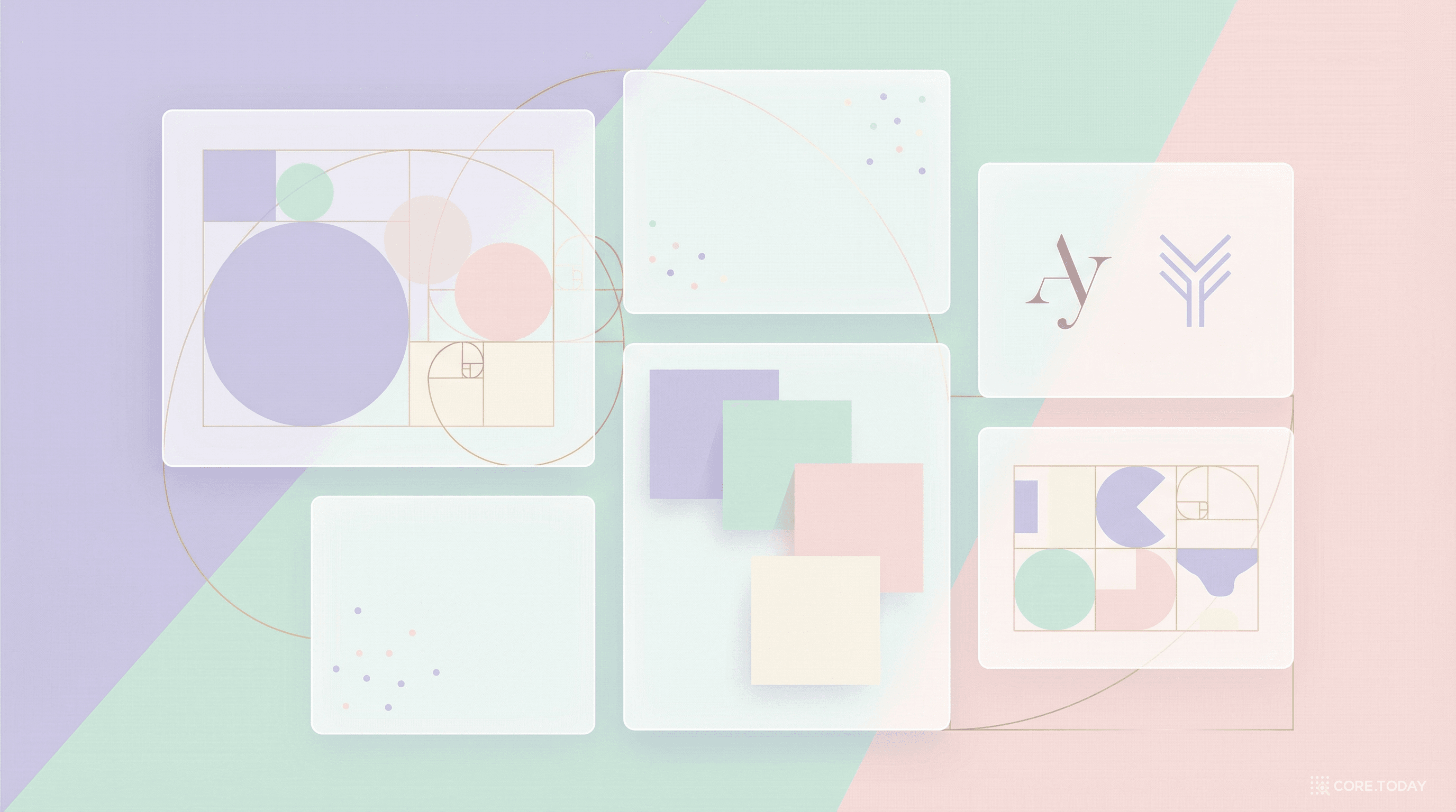 디자인 원칙들 — 시각적 위계, 여백, 타이포그래피, 색상 조화