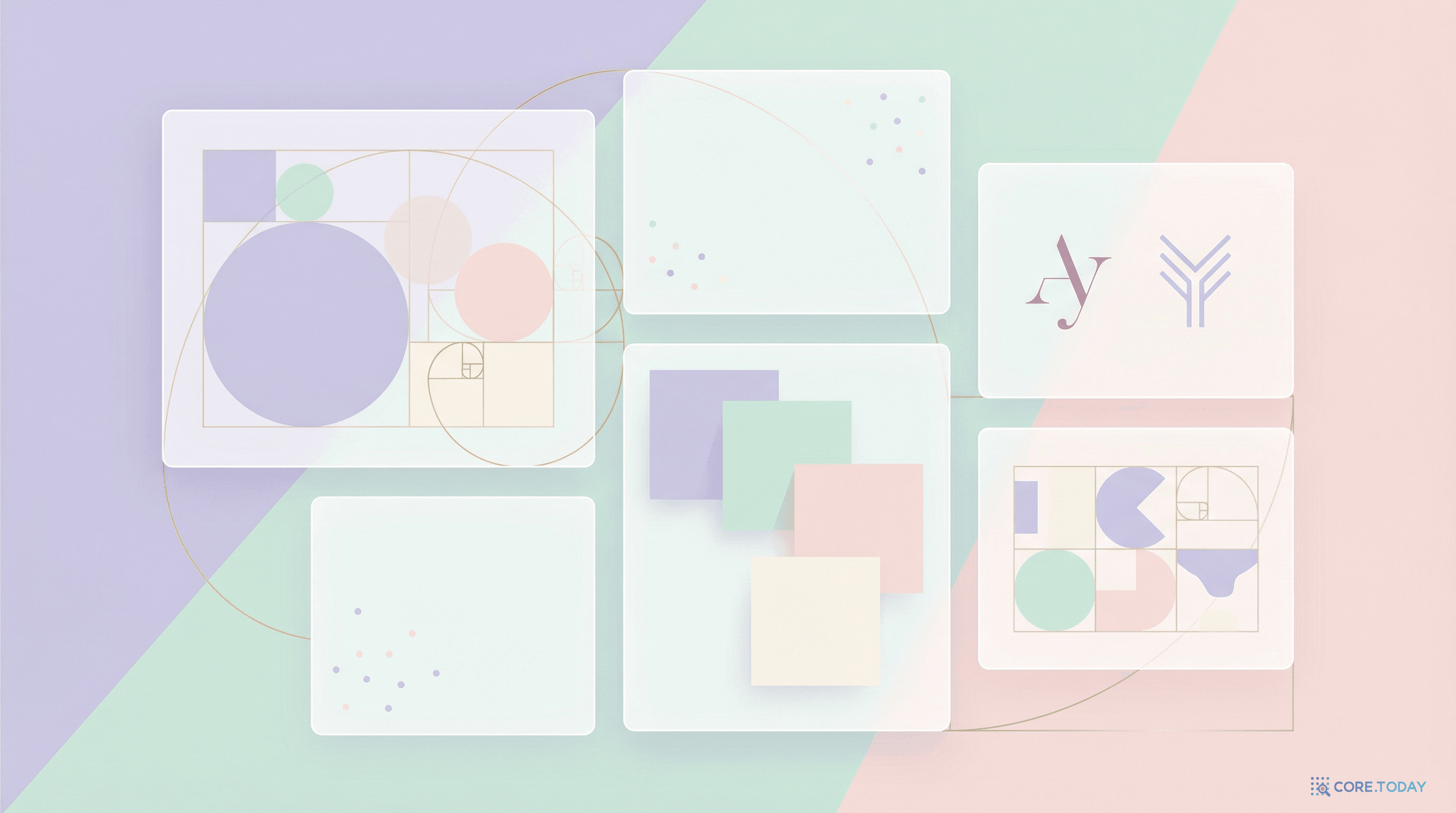 디자인 원칙들 — 시각적 위계, 여백, 타이포그래피, 색상 조화