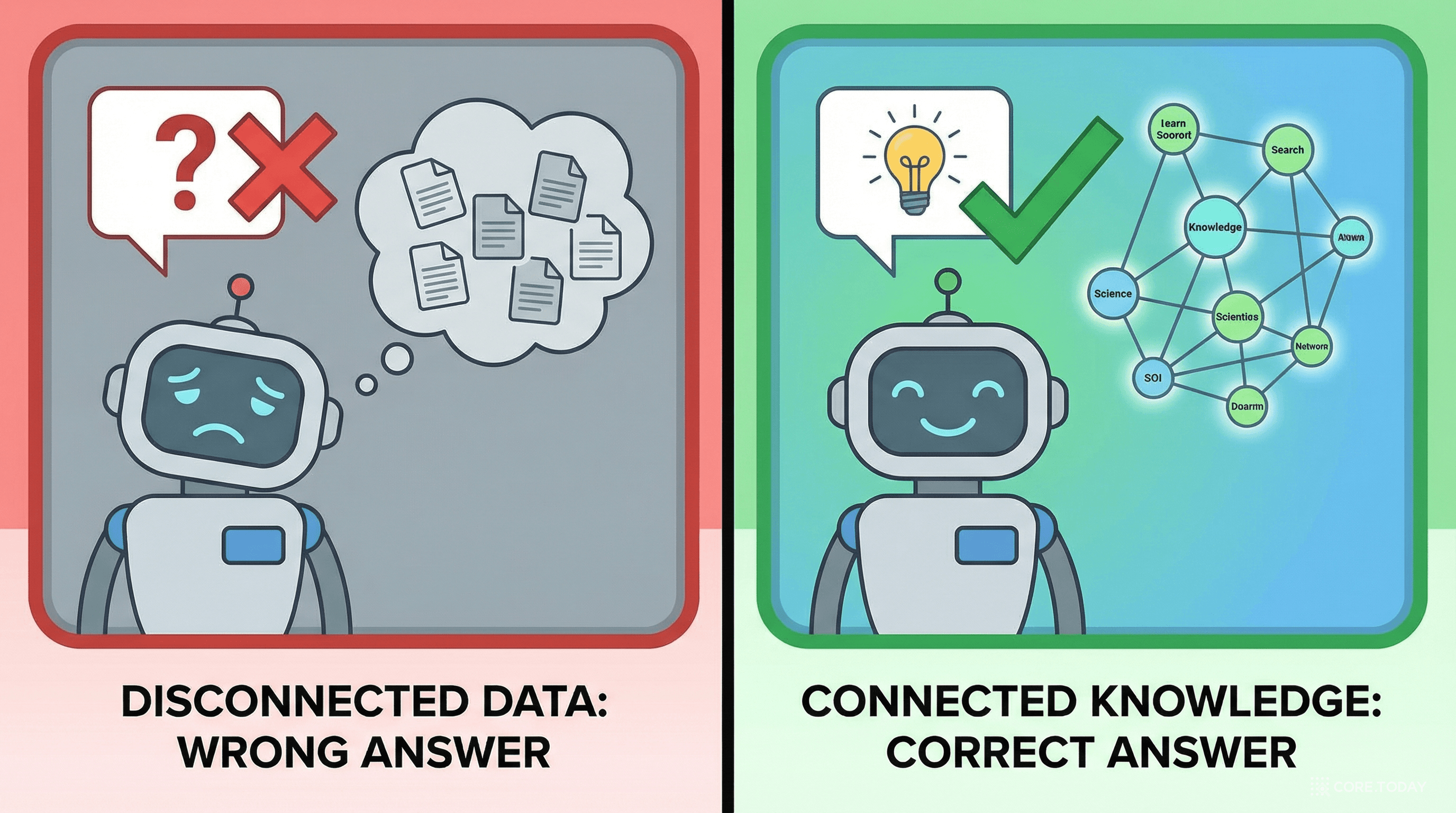 Naive RAG vs Graph RAG — 실패와 성공의 극적인 대비