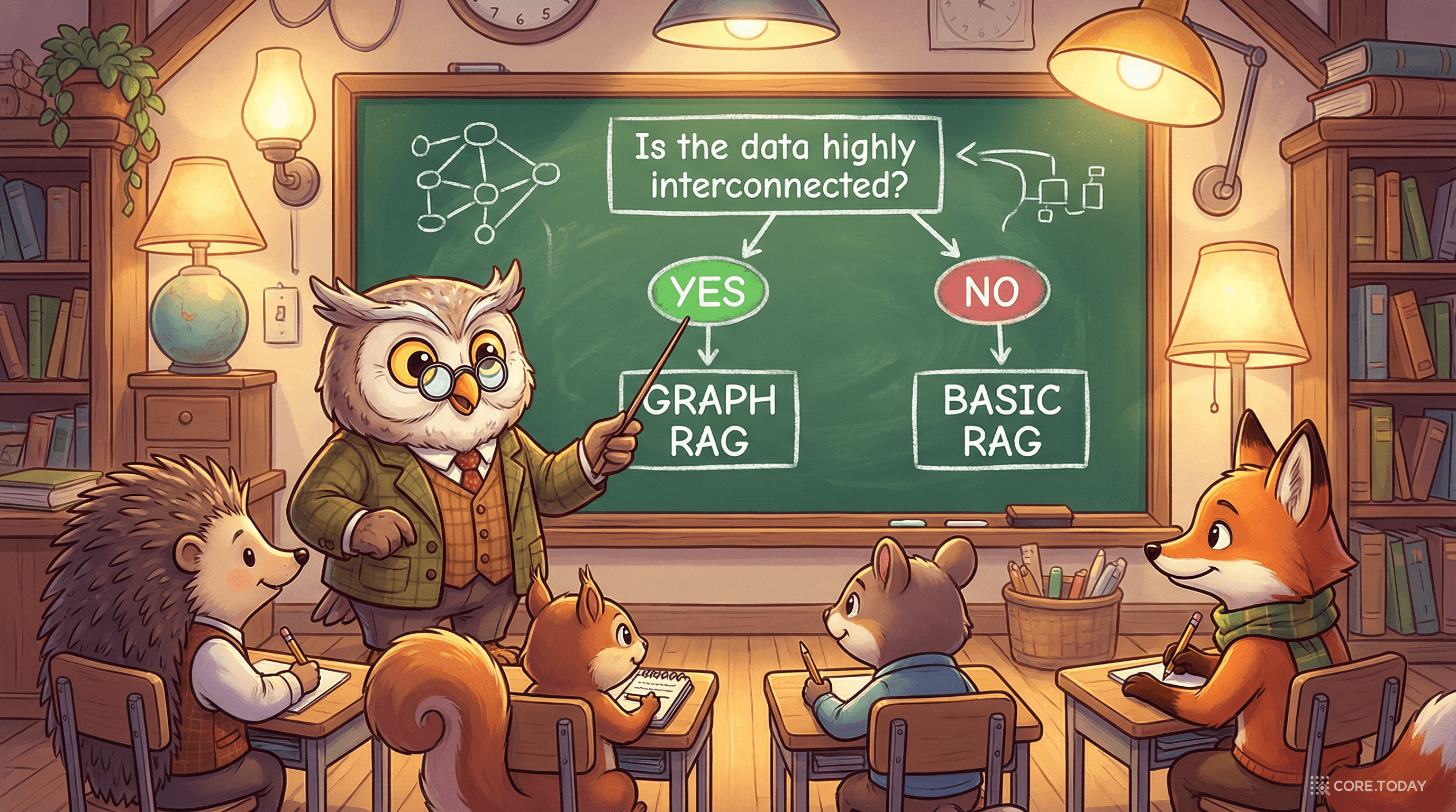 의사결정 가이드 일러스트