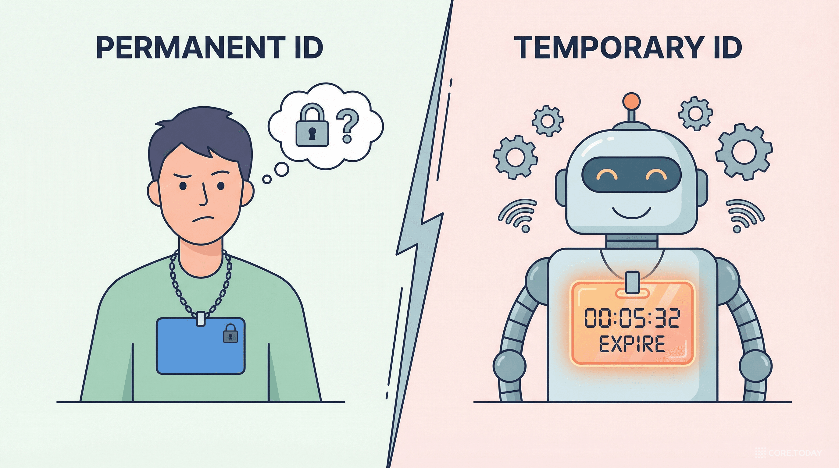 IAM 사용자는 영구 사원증, IAM 역할은 만료되는 임시 출입증이다