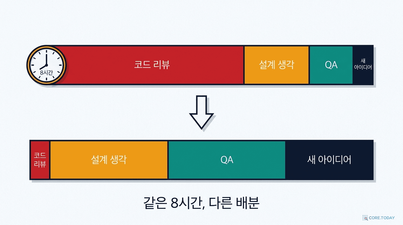 같은 8시간, 다른 배분