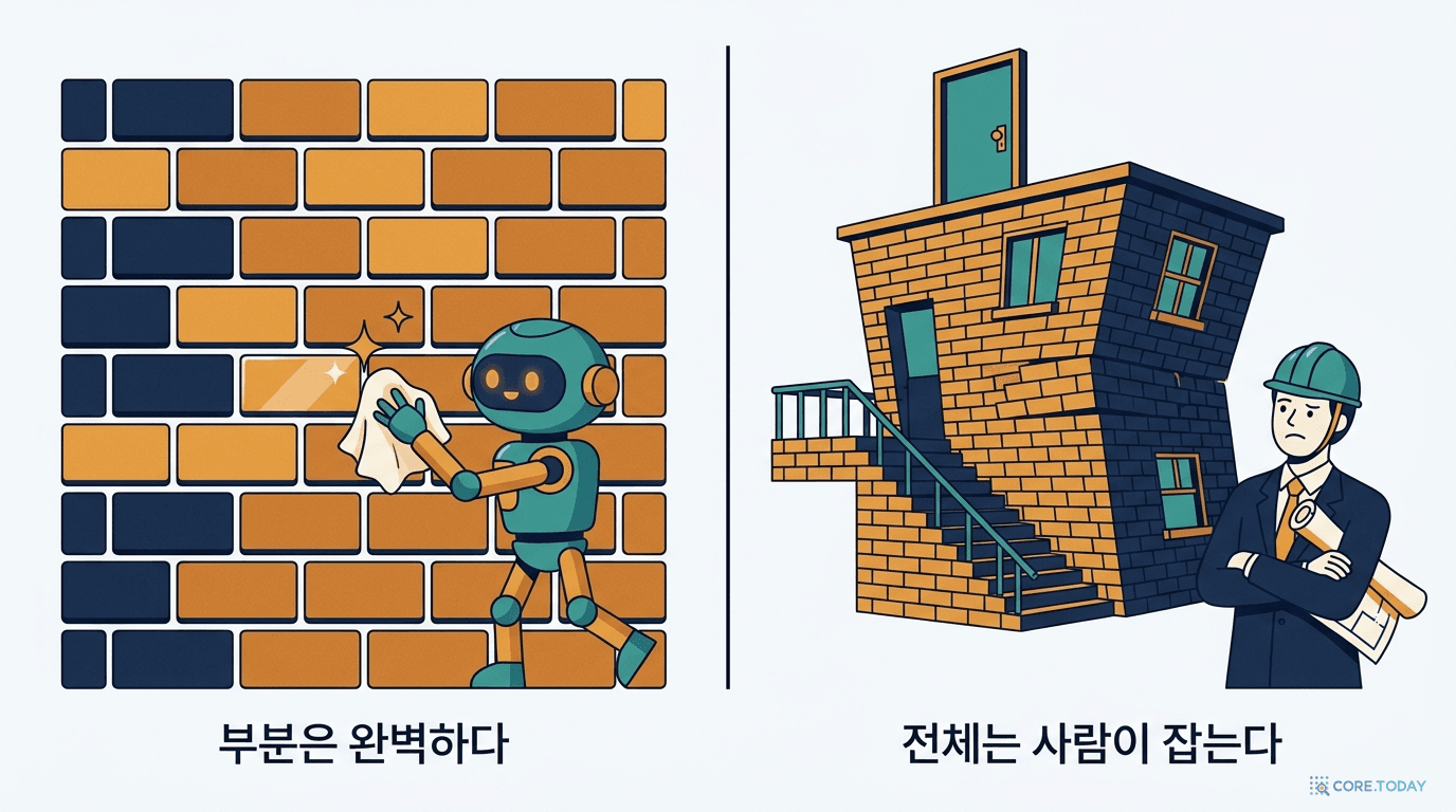 부분은 완벽하다, 전체는 사람이 잡는다