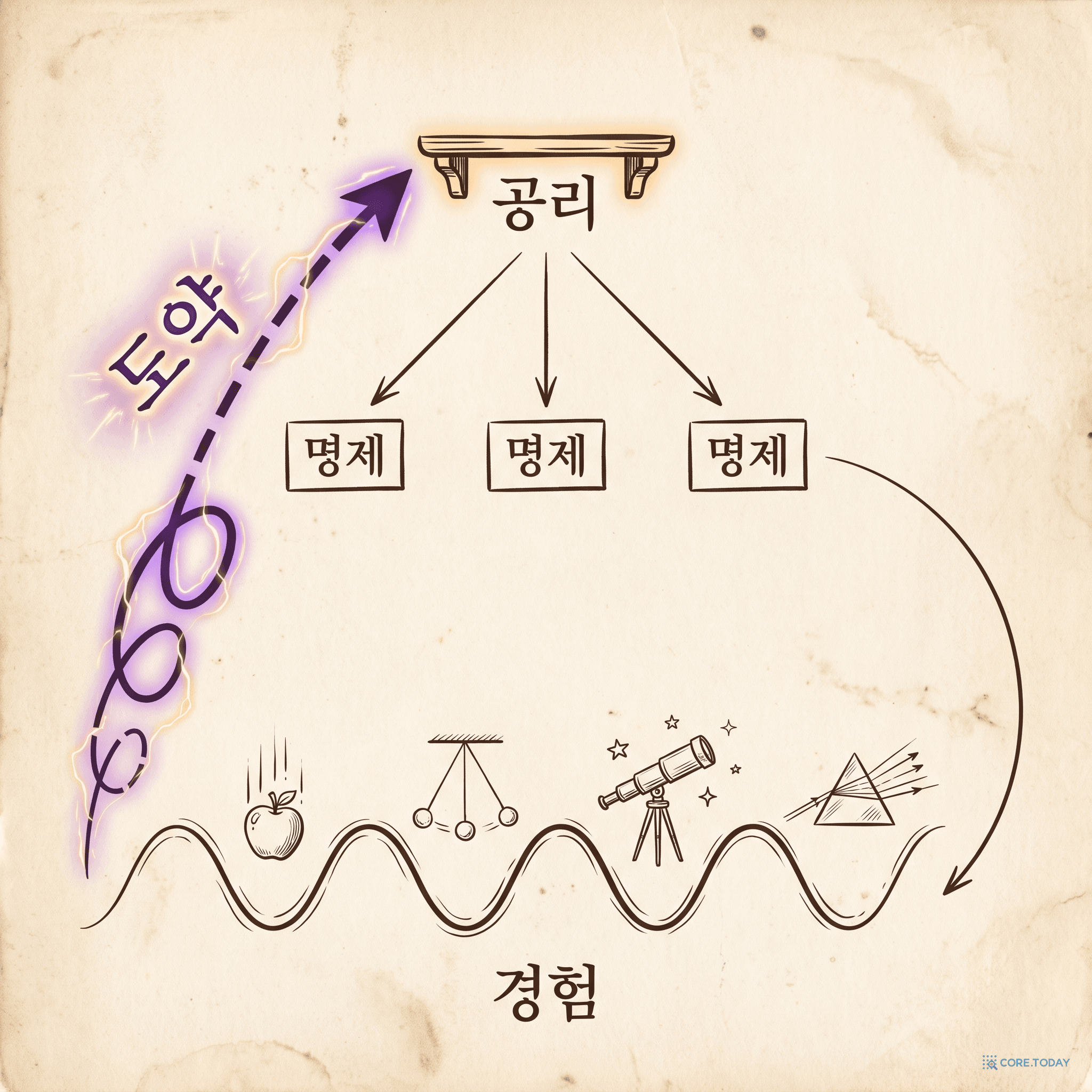경험에서 공리로, 그리고 다시 경험으로 — 아인슈타인의 E·J·A·S 순환