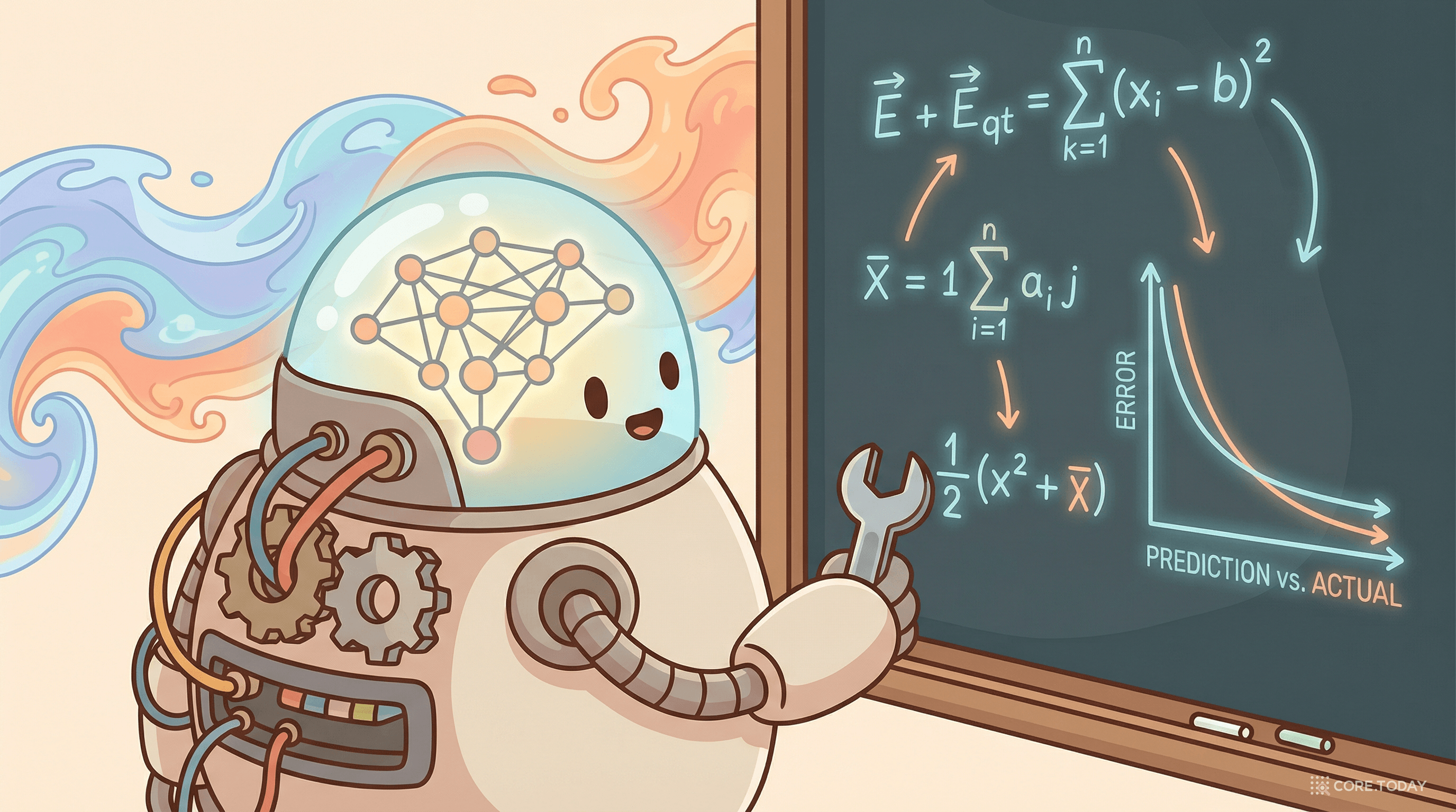 PINN — 물리법칙을 품은 신경망이 유체 시뮬레이션을 학습하는 모습