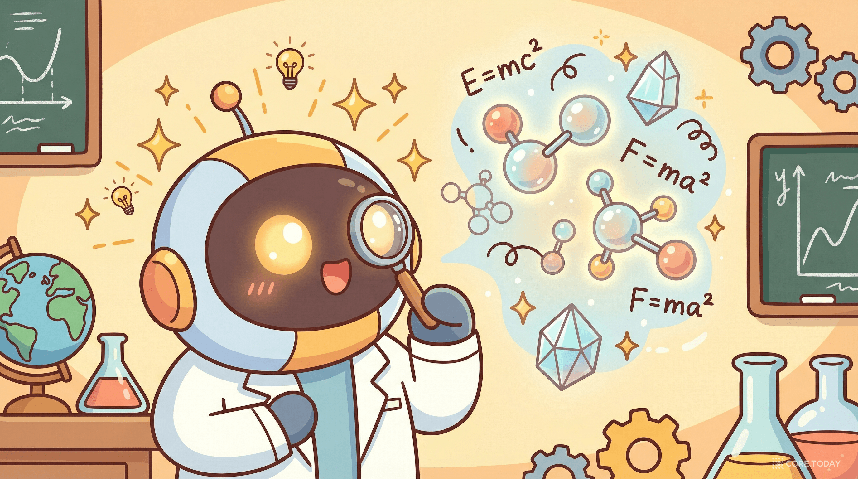 KAN을 활용한 과학 발견 — 분자 구조와 물리 법칙의 숨은 패턴을 찾는 AI 로봇 과학자