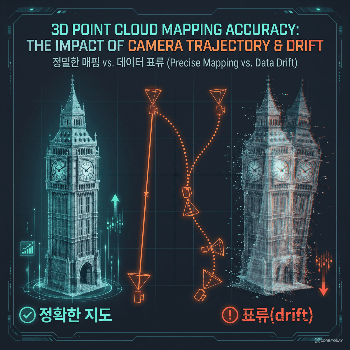 정확한 지도 vs 표류