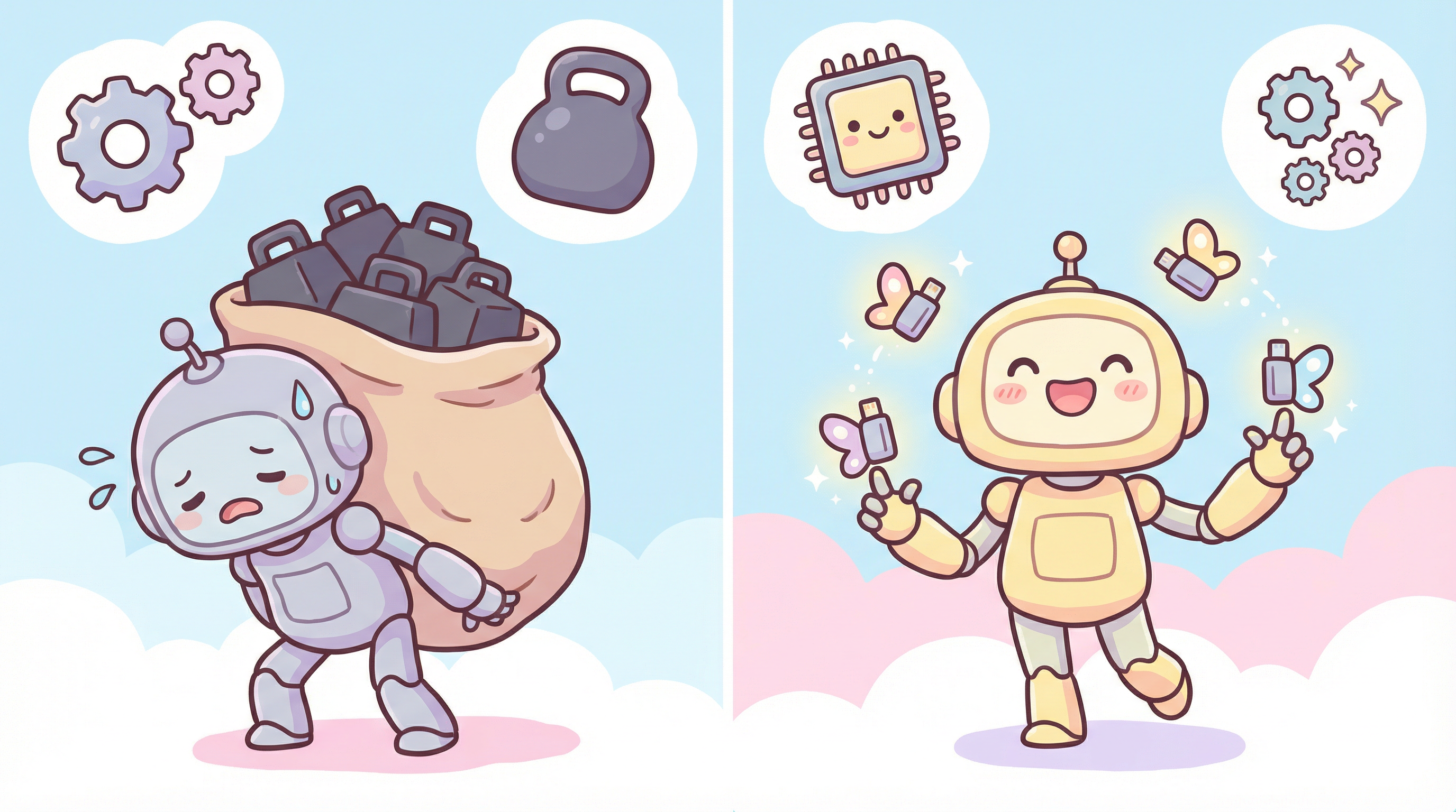 풀 파인튜닝 vs LoRA: 무거운 짐 vs 가벼운 어댑터