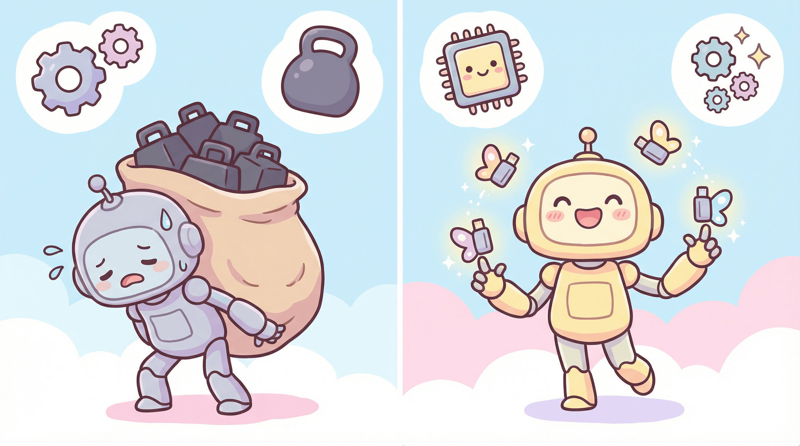 풀 파인튜닝 vs LoRA: 무거운 짐 vs 가벼운 어댑터