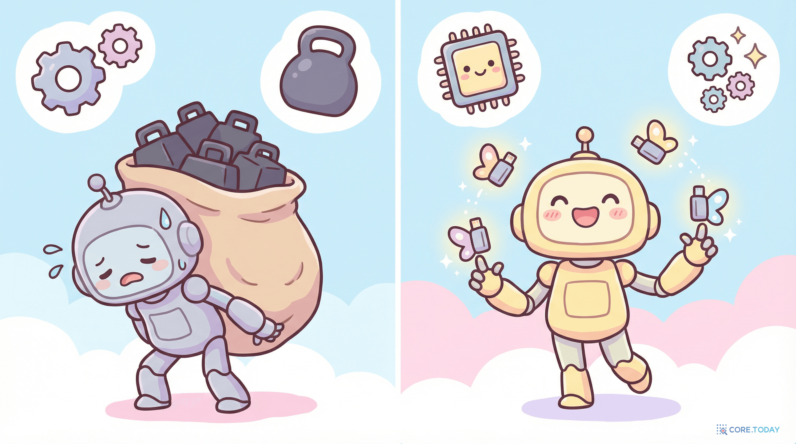 풀 파인튜닝 vs LoRA: 무거운 짐 vs 가벼운 어댑터