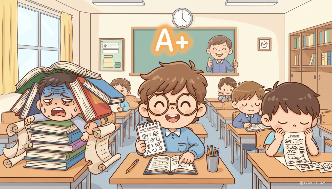 하이브리드 전략 — 암기 노트(Mamba)와 색인(Attention)을 모두 가진 학생 C가 이긴다