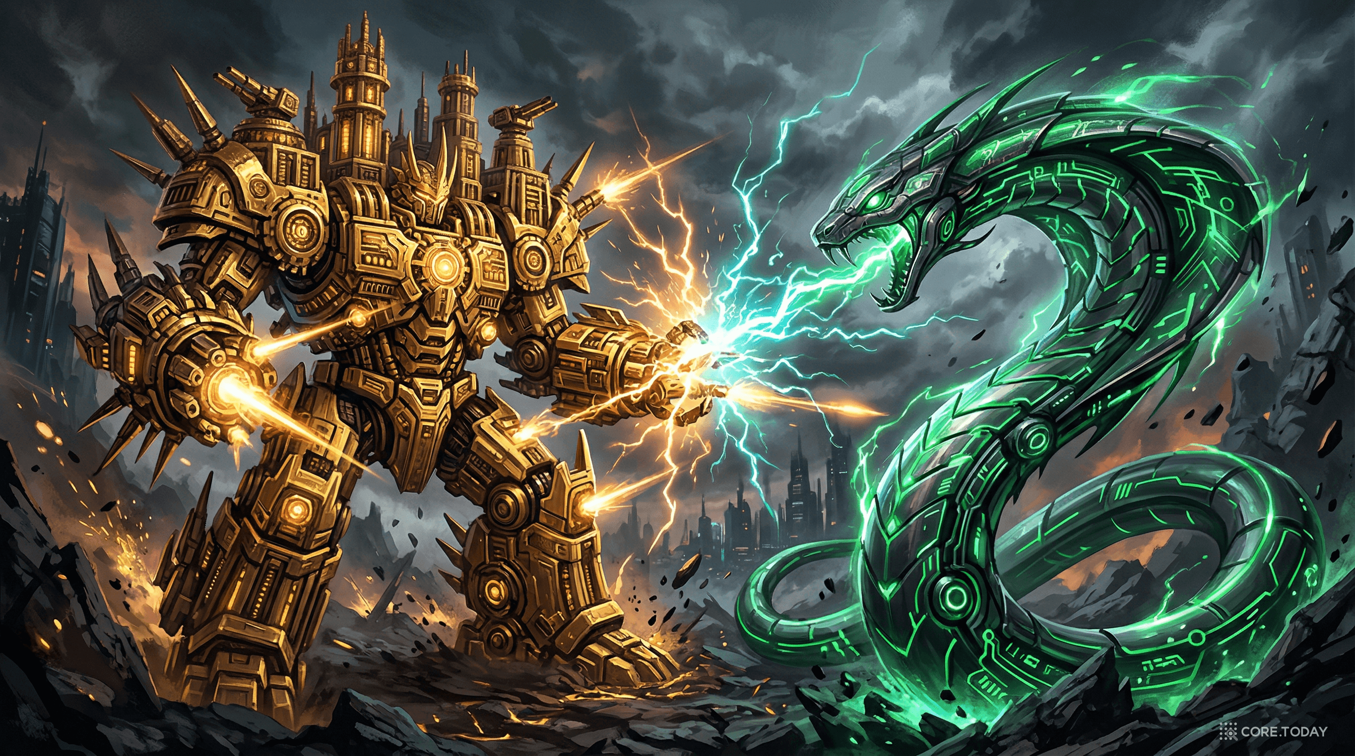 Transformer(황금 요새) vs Mamba(에메랄드 뱀) — 두 아키텍처의 정면 대결