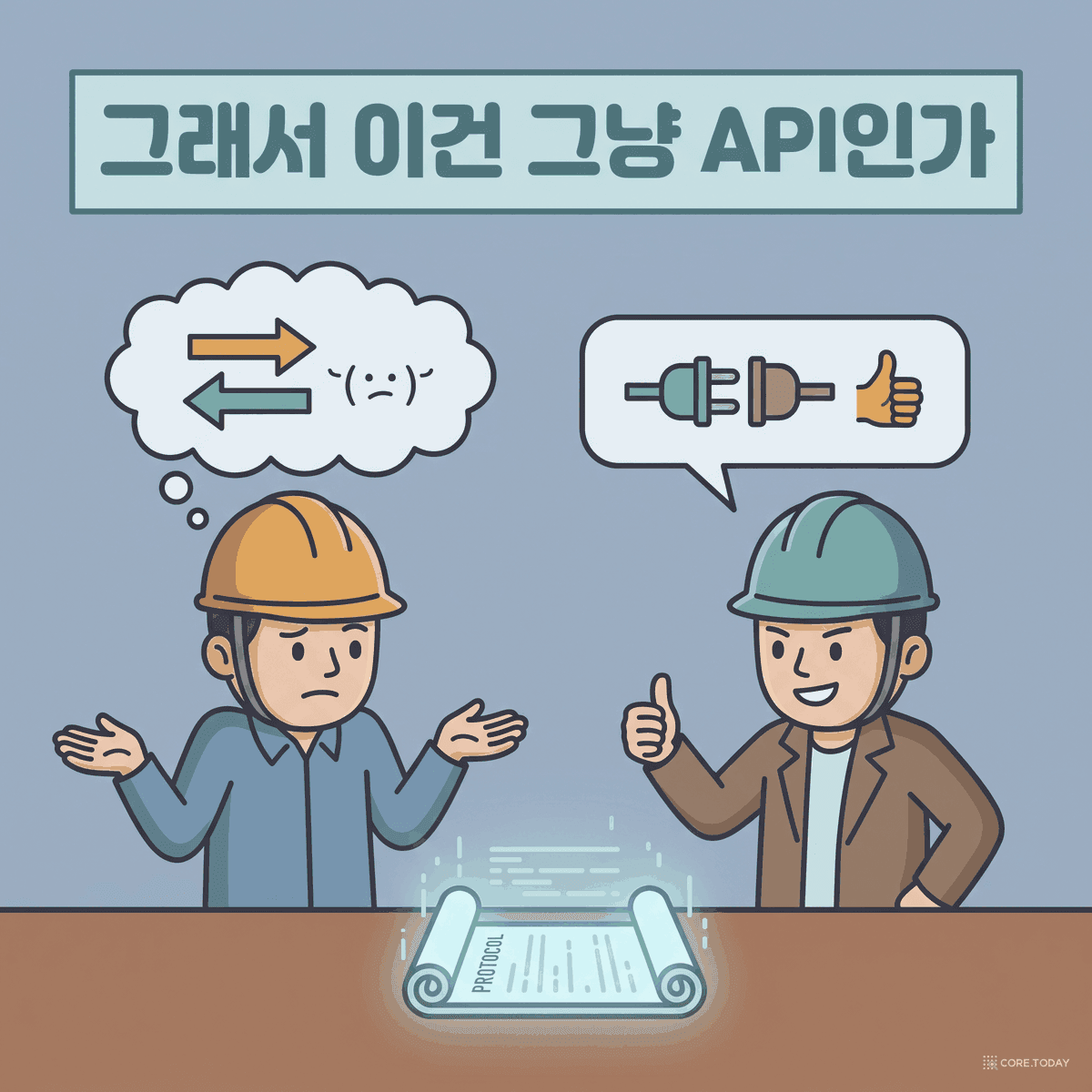 그래서 이건 그냥 API인가 — 논쟁