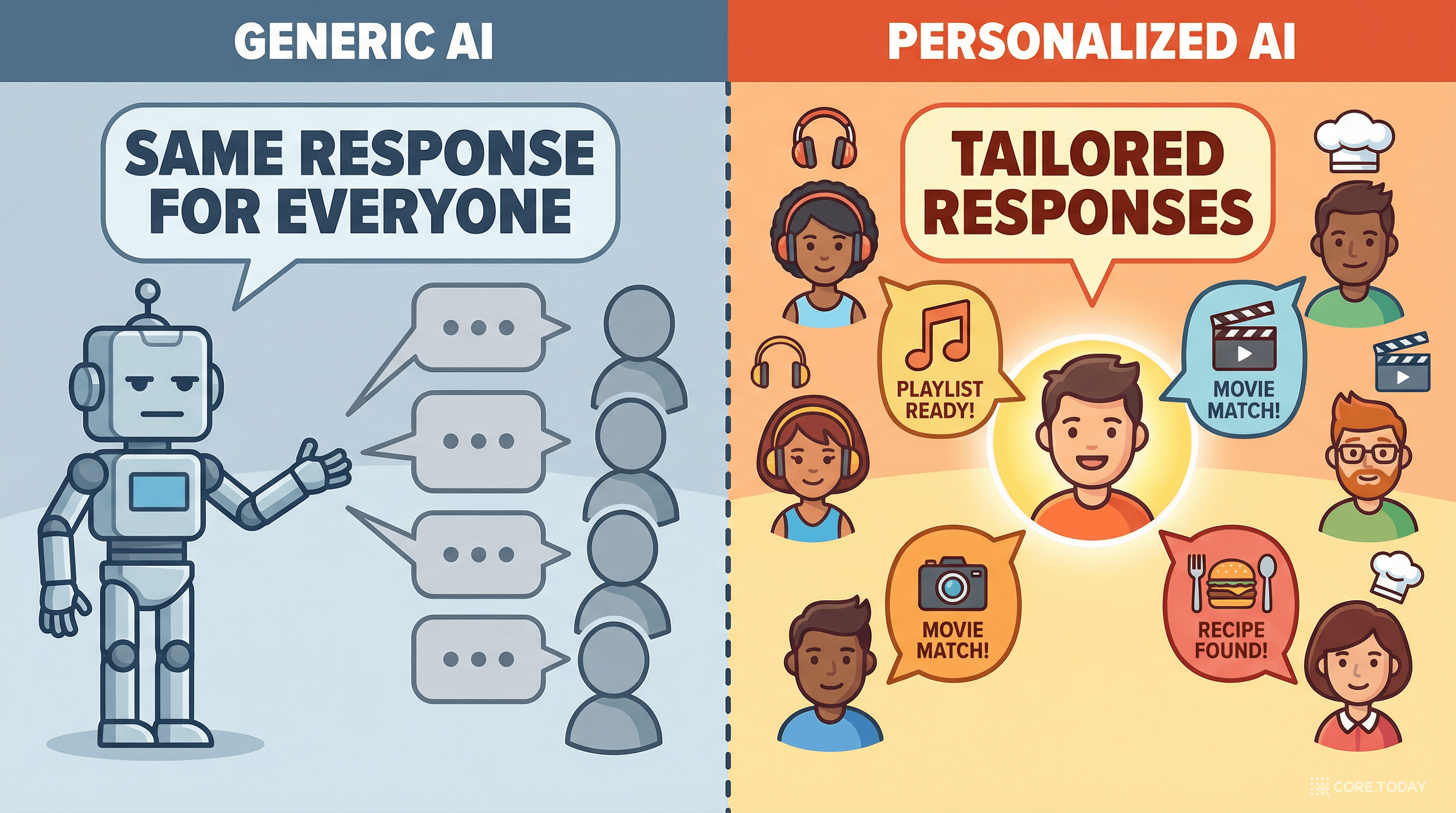 개인화된 AI vs 일반 AI — 사용자별 맞춤 응답의 차이