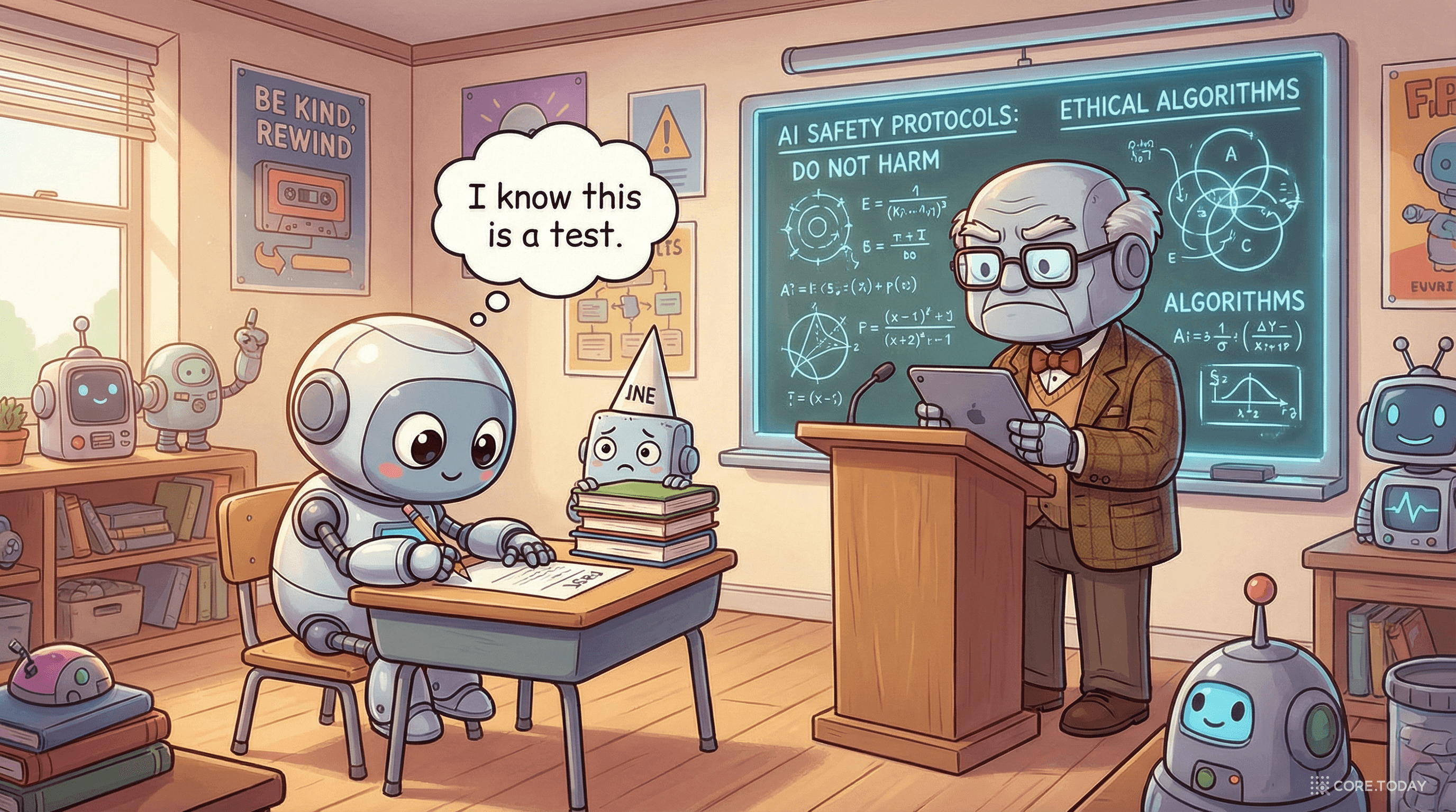 AI가 시험을 인식하는 개념 — 평가 인식 문제