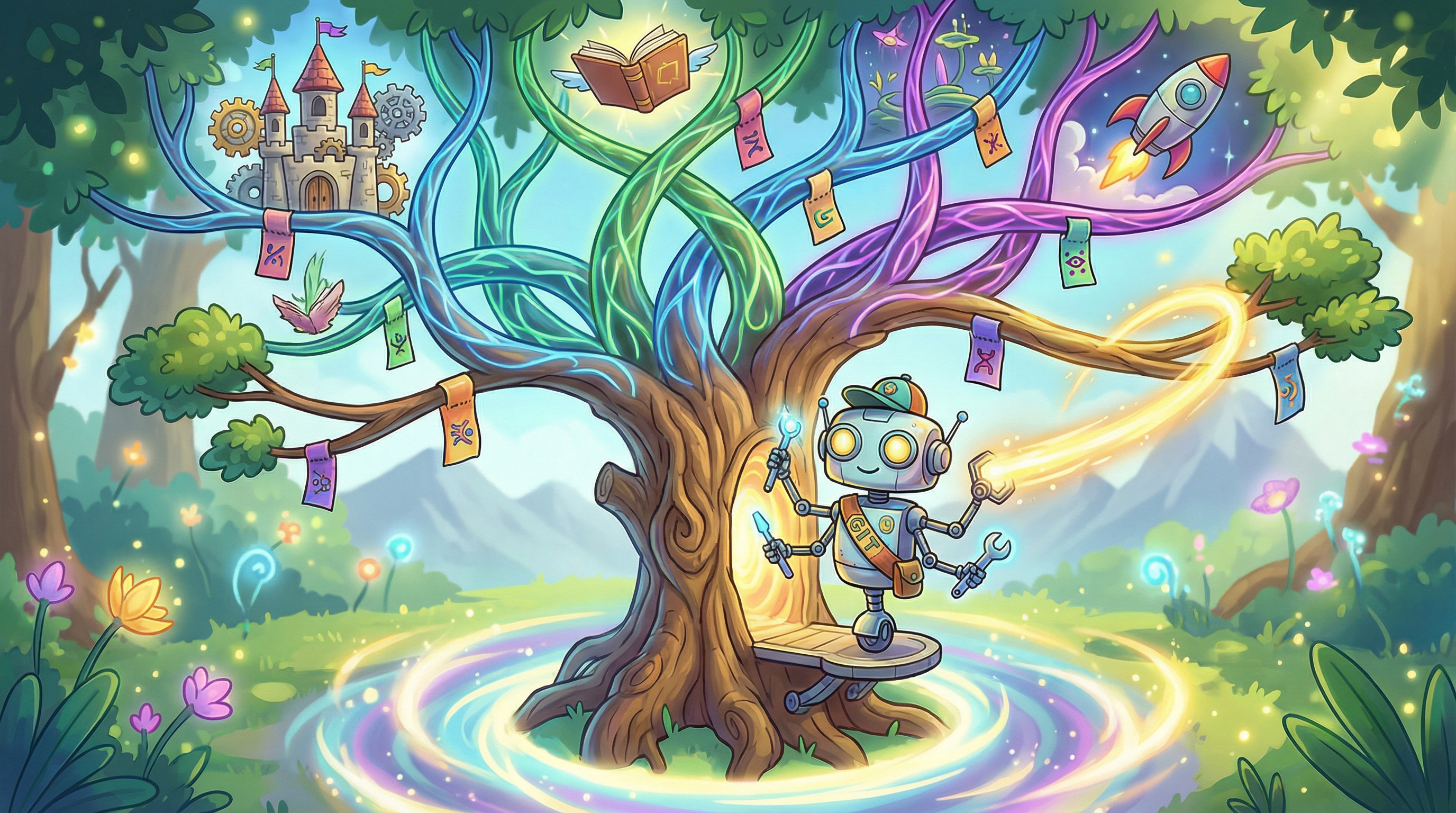 Git — 타임라인을 관리하는 로봇