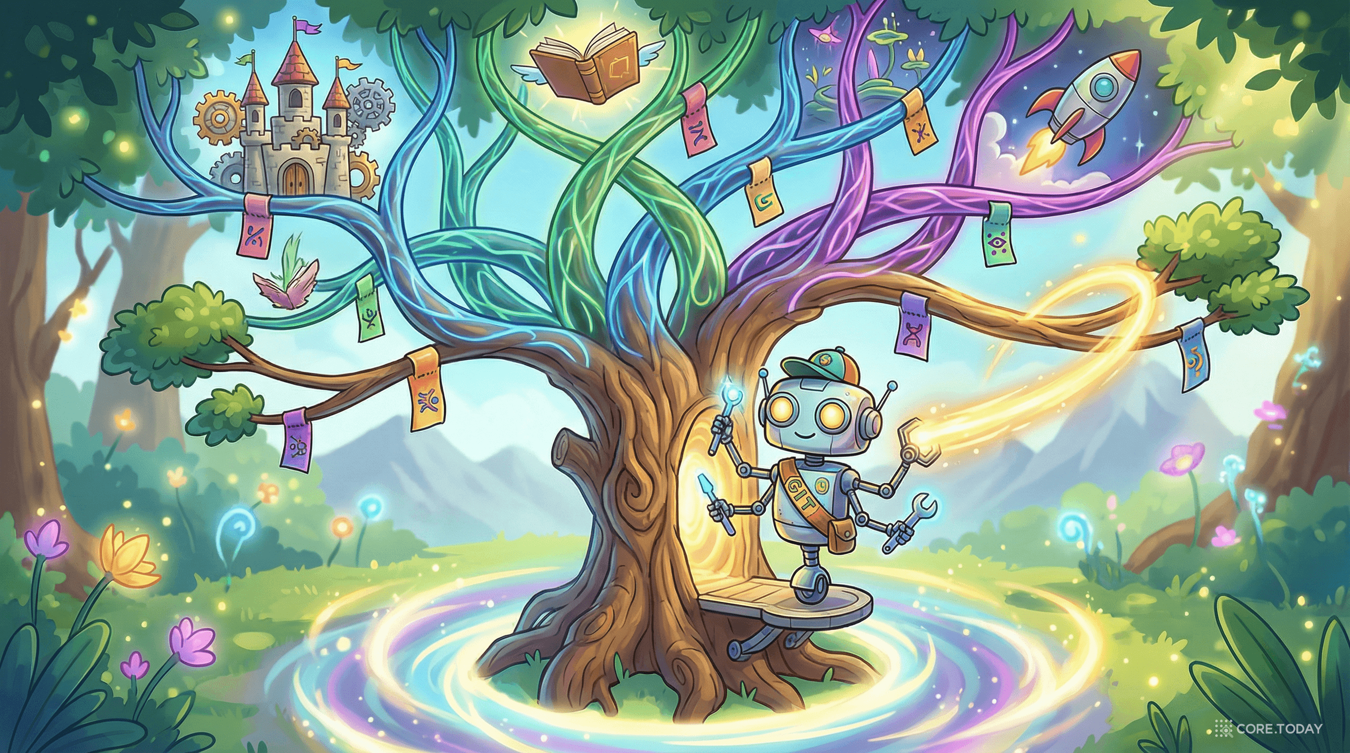 Git — 타임라인을 관리하는 로봇