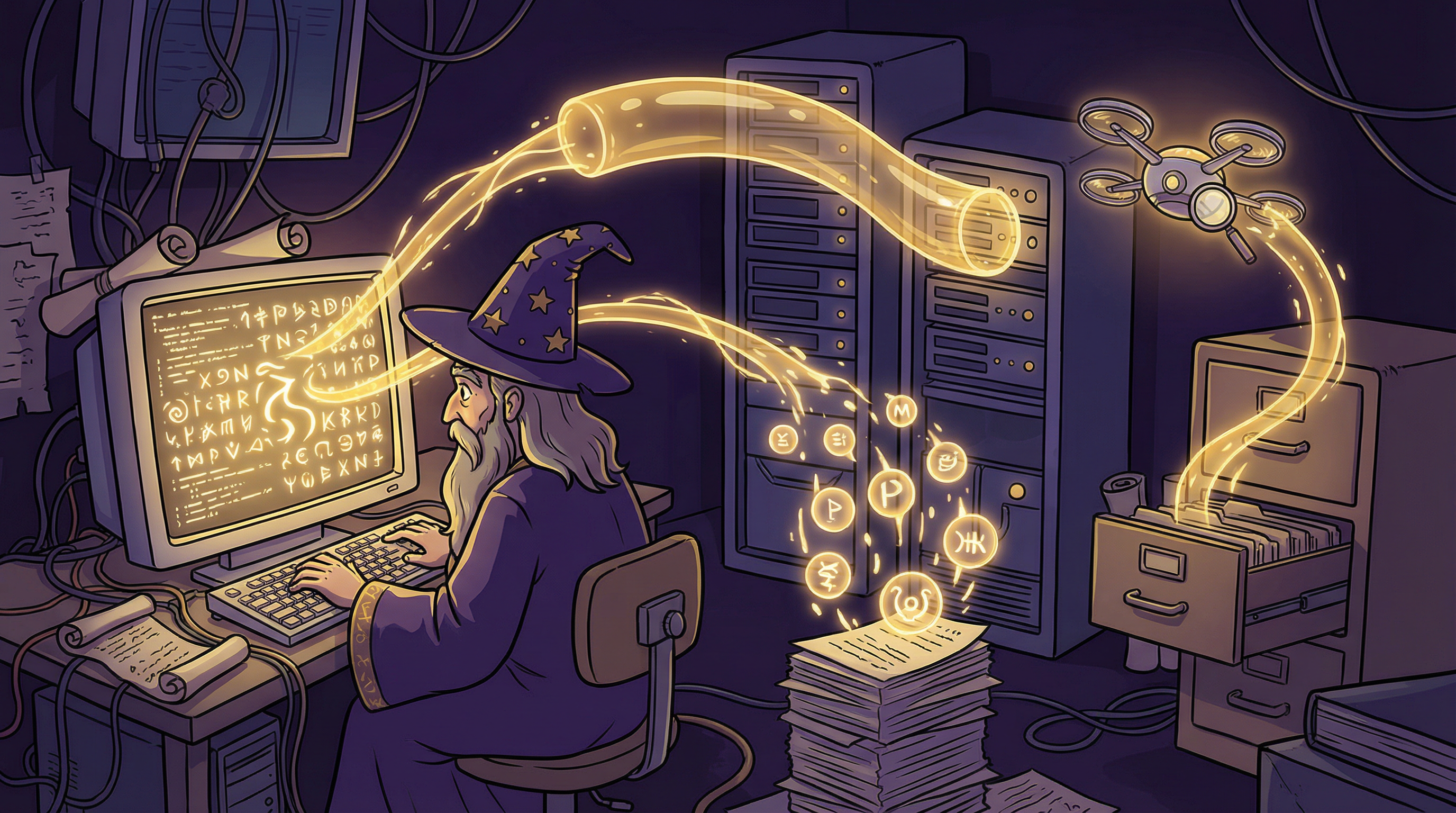 쉘 마법사 — 명령어로 마법을 부리는 개발자