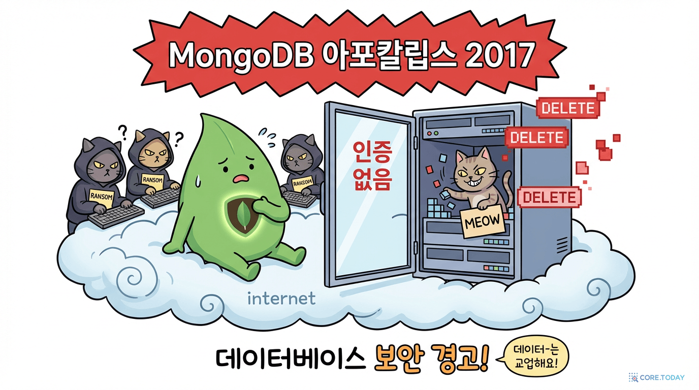 MongoDB 아포칼립스: 인증 없이 노출된 DB를 노리는 해커 고양이들