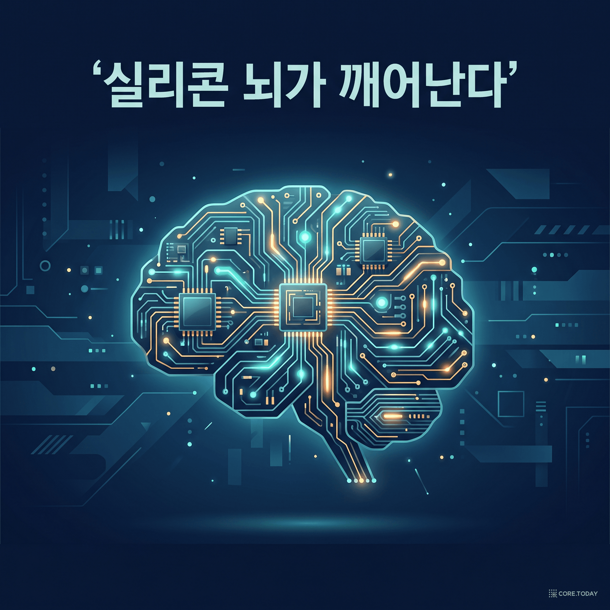 실리콘 뇌가 깨어난다 — 반도체로 빚은 뇌가 눈을 뜬다
