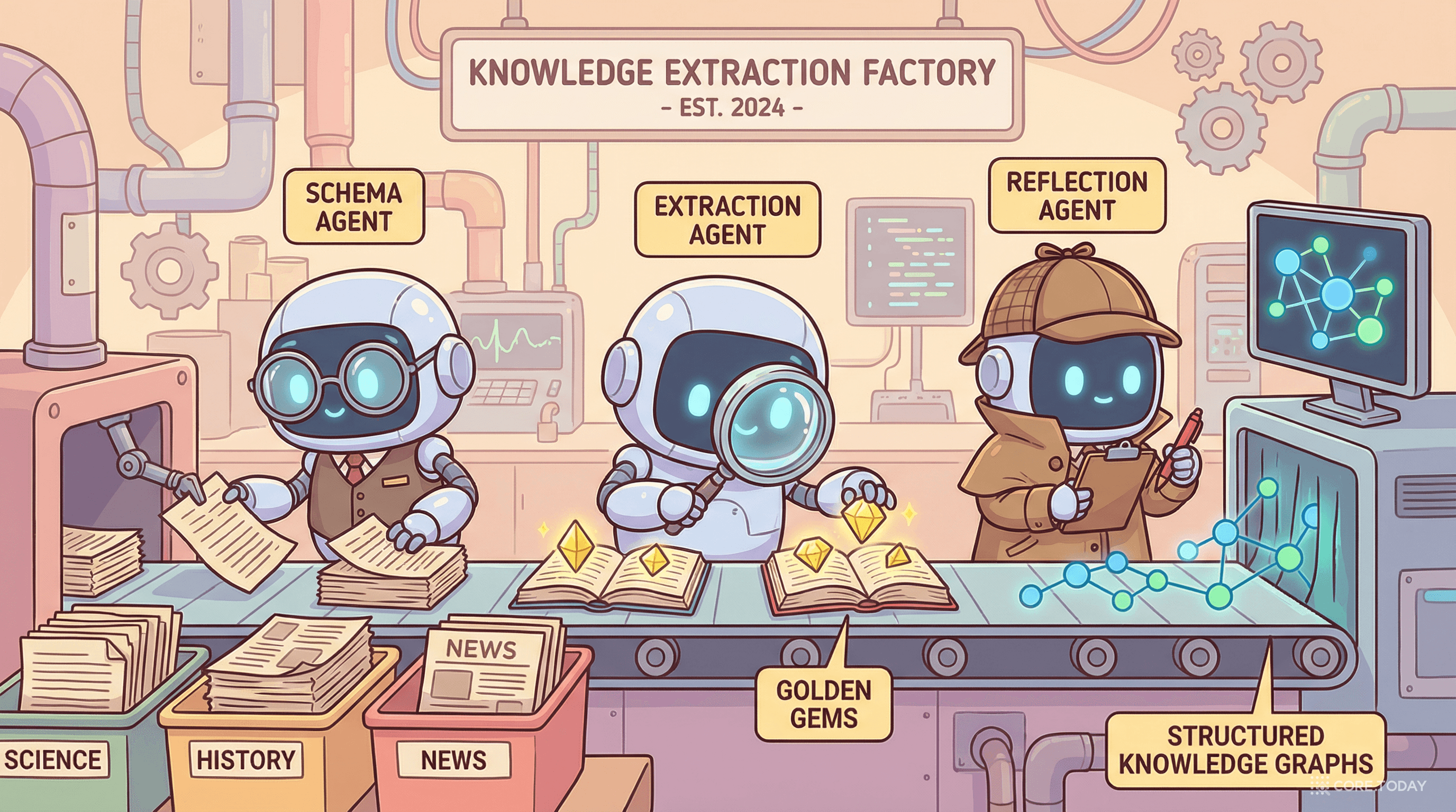 OneKE의 세 에이전트