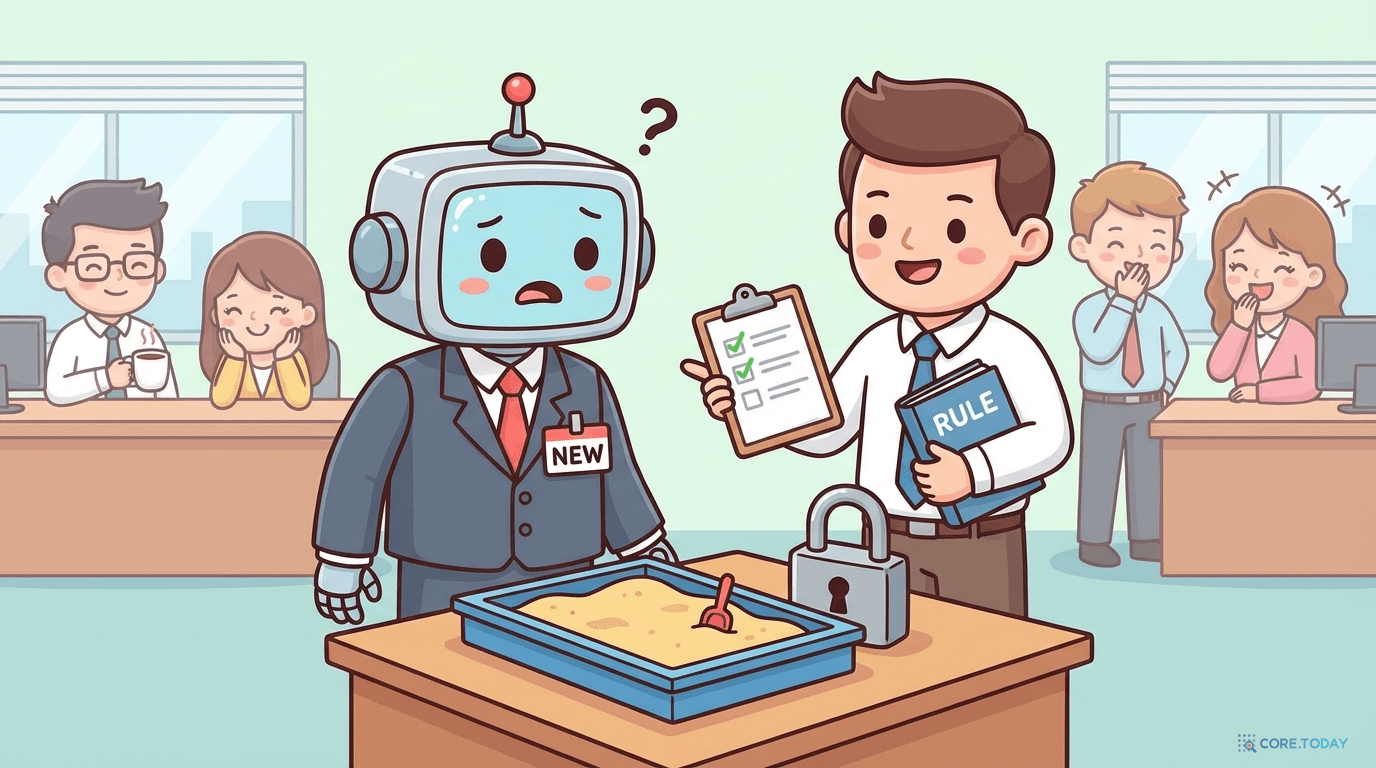 AI 에이전트를 신입사원처럼 대하라 — 최소 권한, 명확한 규칙, 밀착 감독