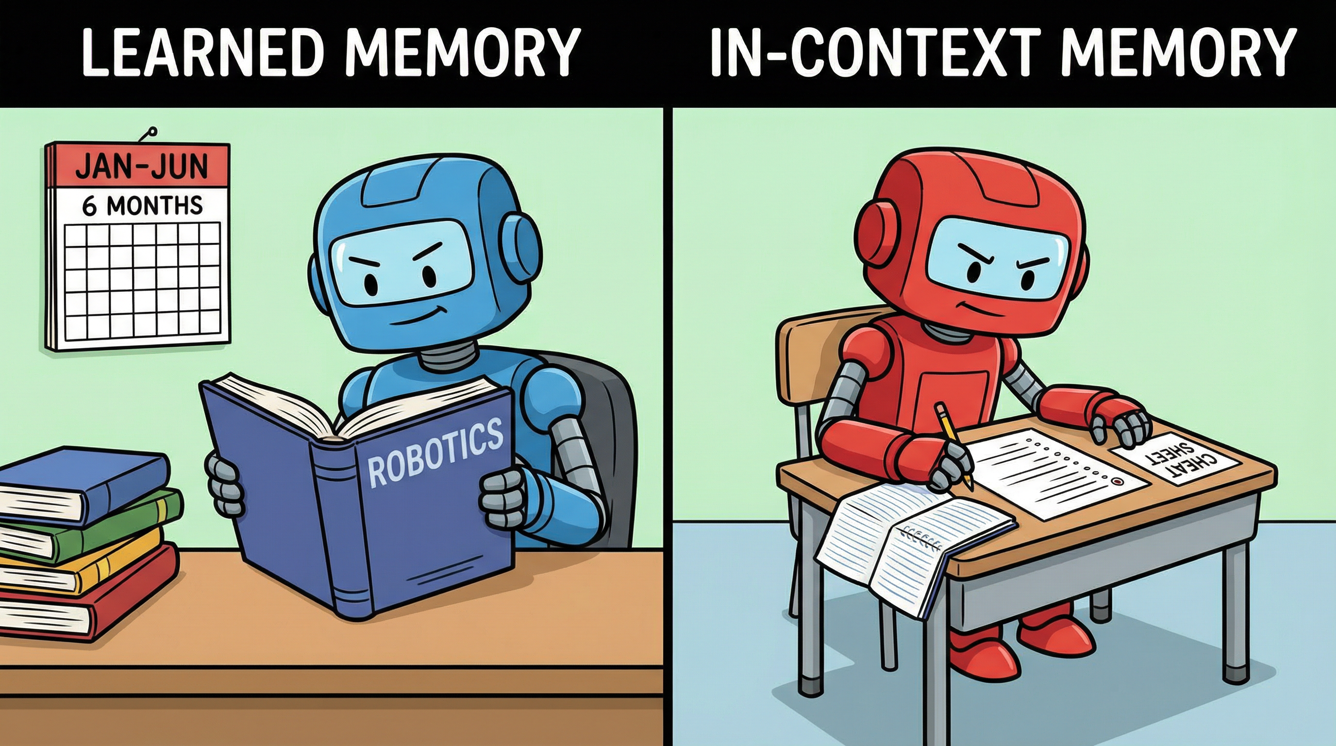 시험장의 두 가지 전략 — 열심히 공부하기 vs 오픈북
