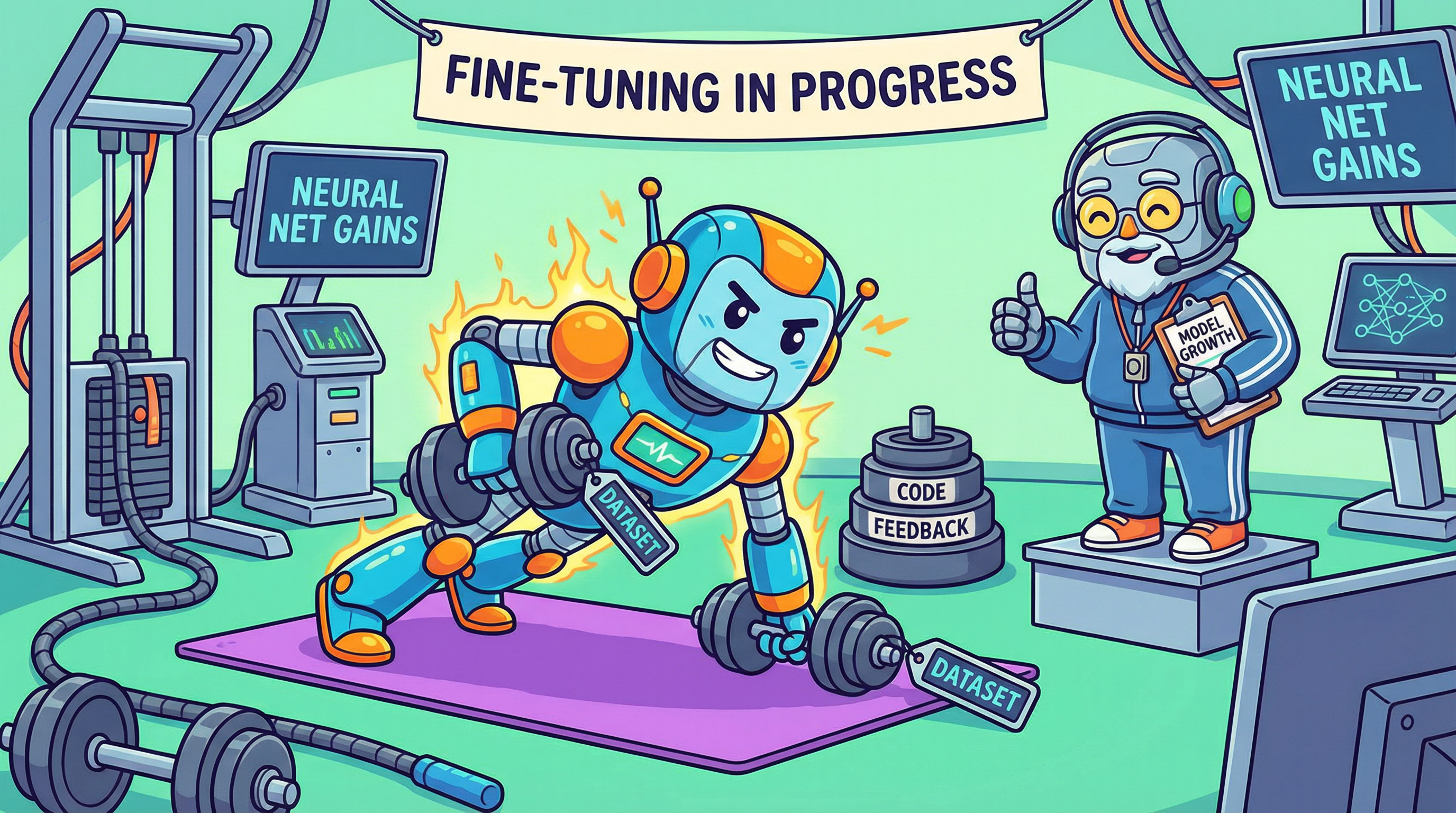 파인튜닝 — 데이터로 단련하는 AI 트레이닝
