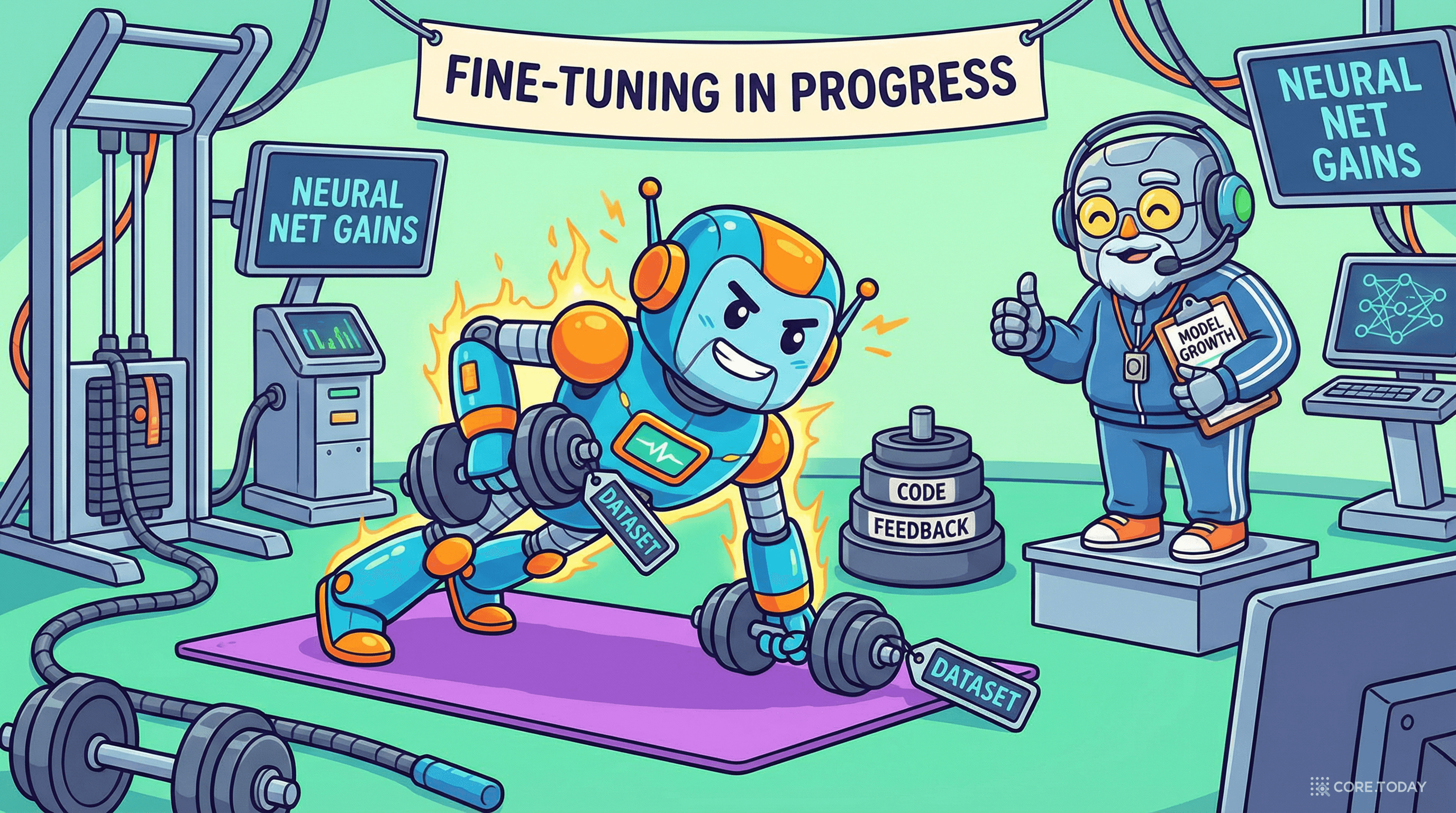 파인튜닝 — 데이터로 단련하는 AI 트레이닝