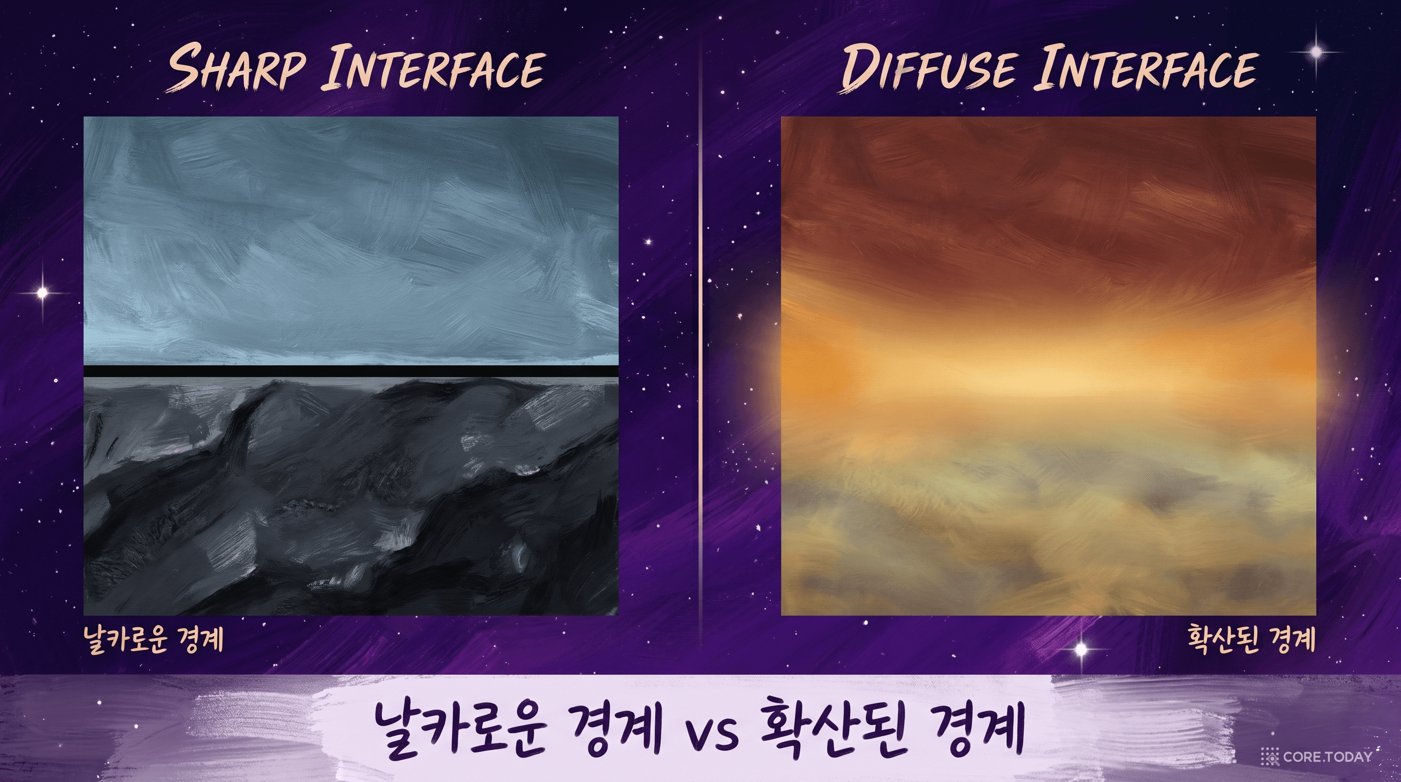 날카로운 경계 vs 확산된 경계 — 두 가지 패러다임의 결정적 차이
